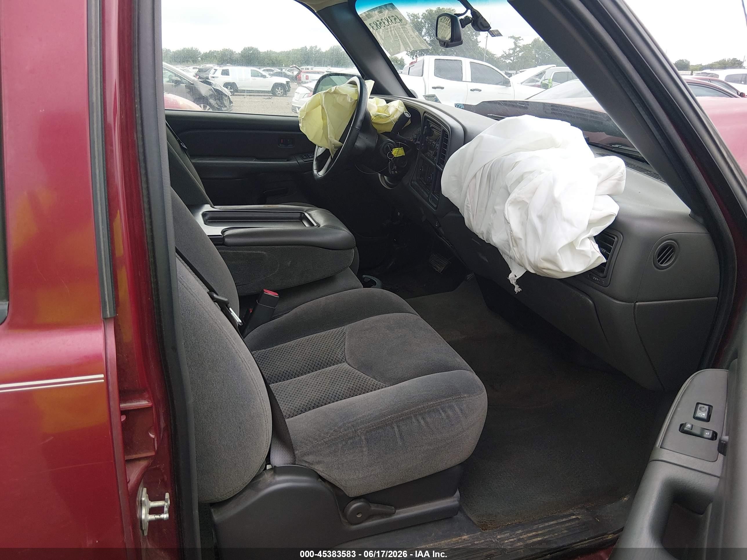 2005 Chevrolet Silverado 1500 Ls Red vin: 2GCEC13T751391796