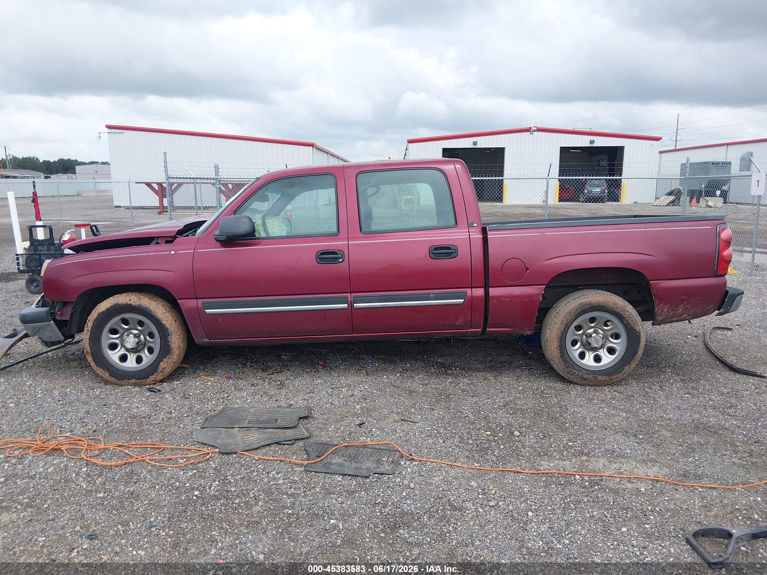 2005 Chevrolet Silverado 1500 Ls Red vin: 2GCEC13T751391796
