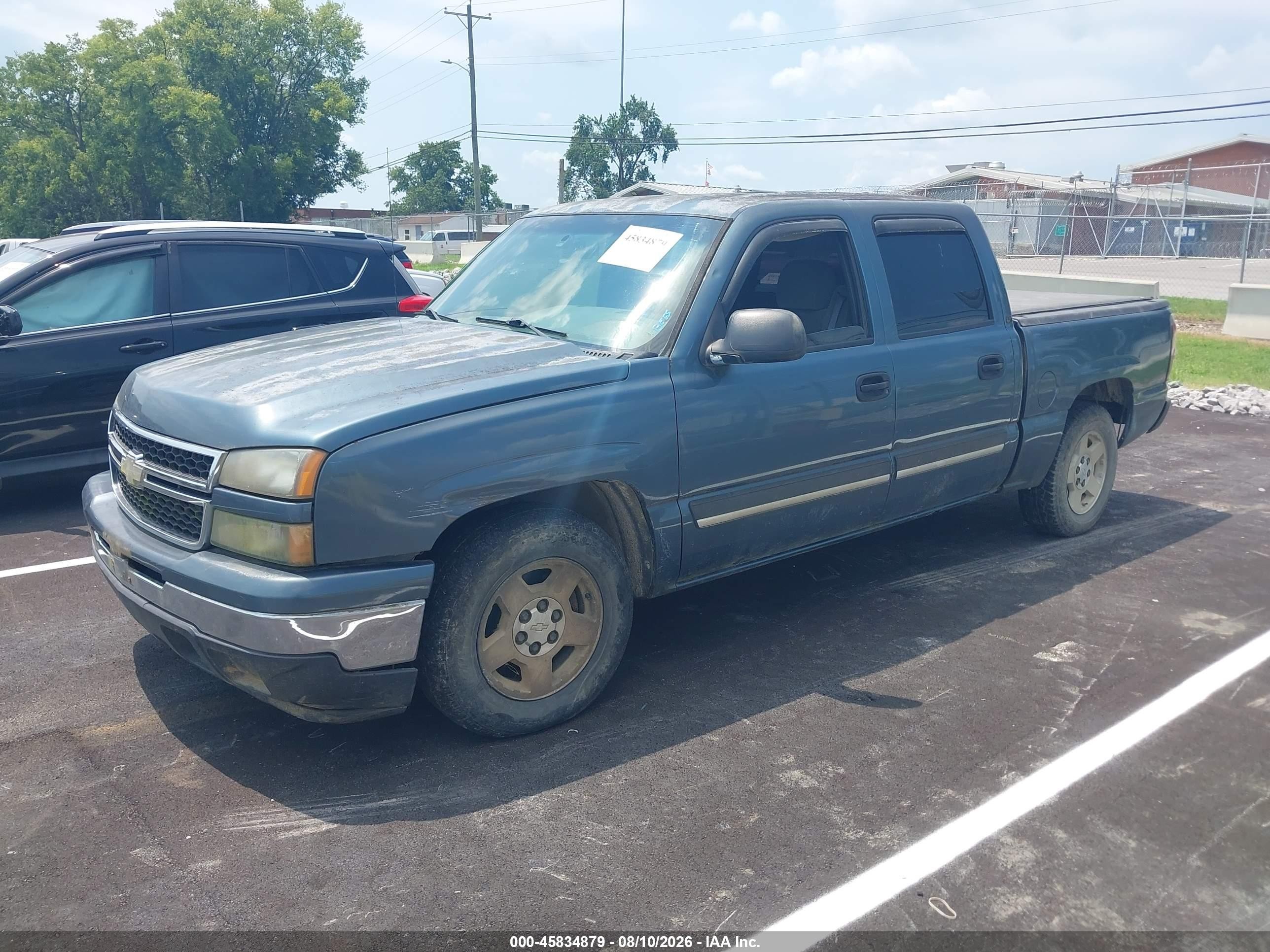 2006 Chevrolet Silverado 1500 Lt1 Light Blue vin: 2GCEC13T761125289