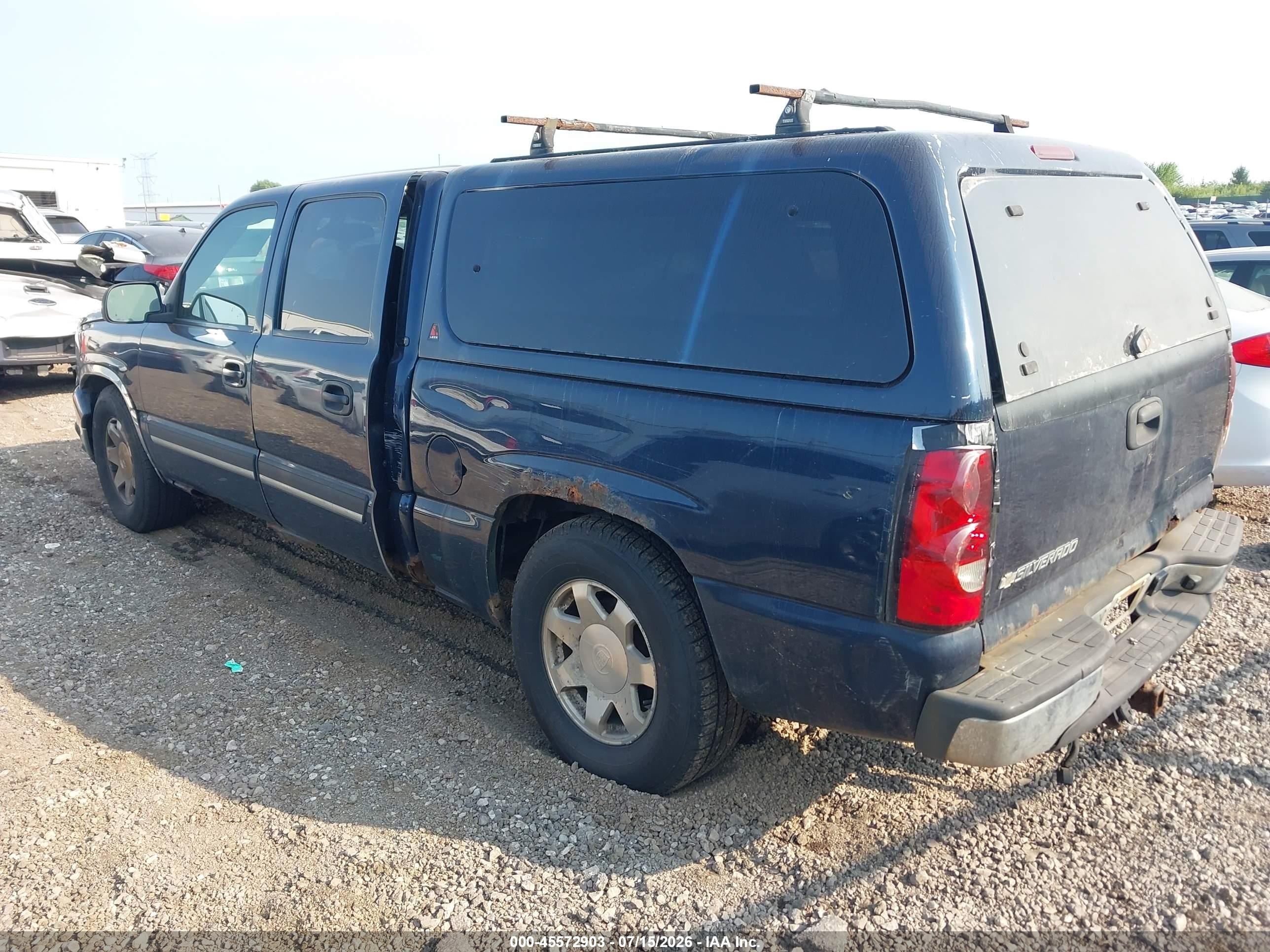 2006 Chevrolet Silverado 1500 Lt1 Blue vin: 2GCEC13T761178607