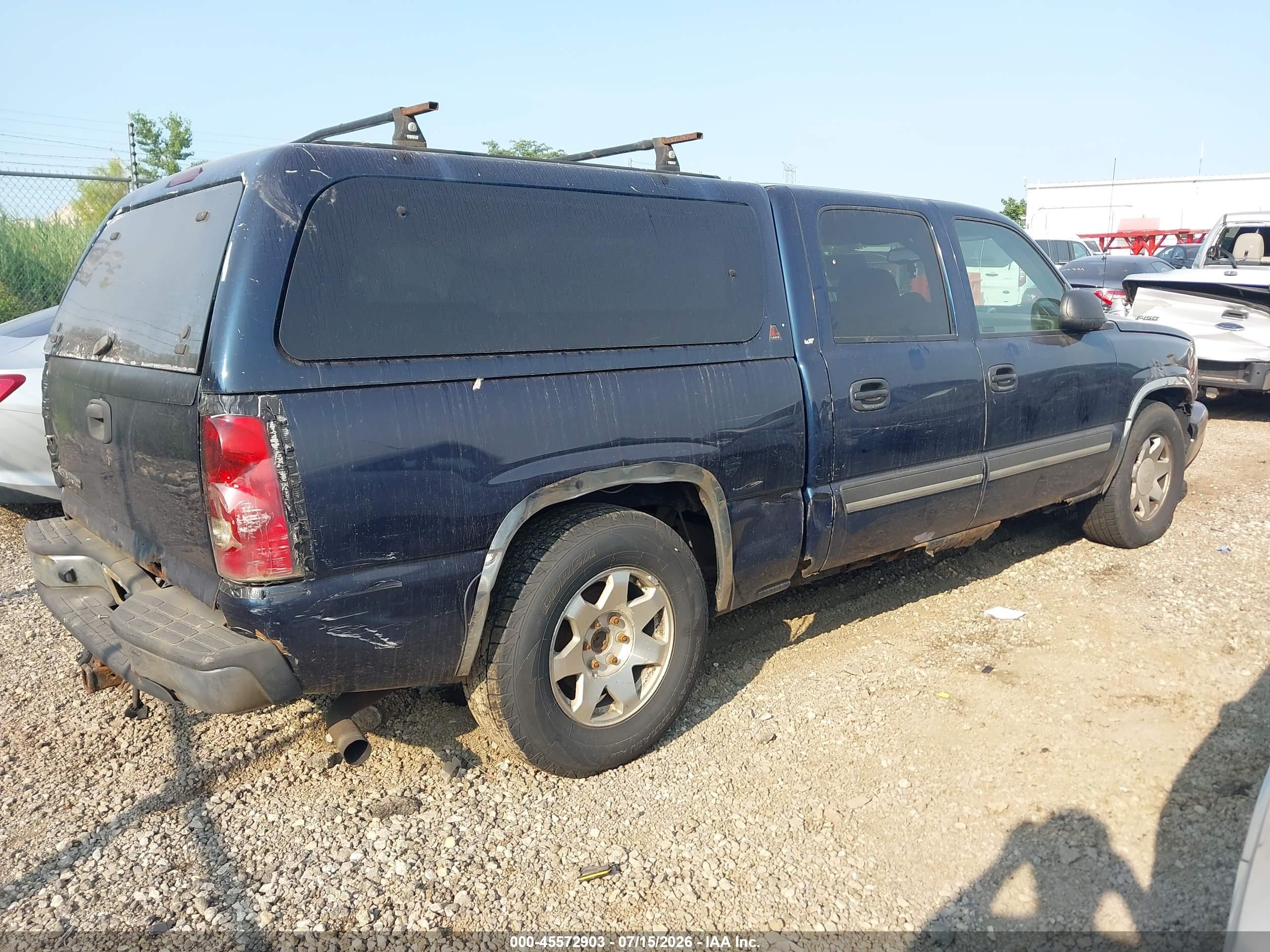 2006 Chevrolet Silverado 1500 Lt1 Blue vin: 2GCEC13T761178607