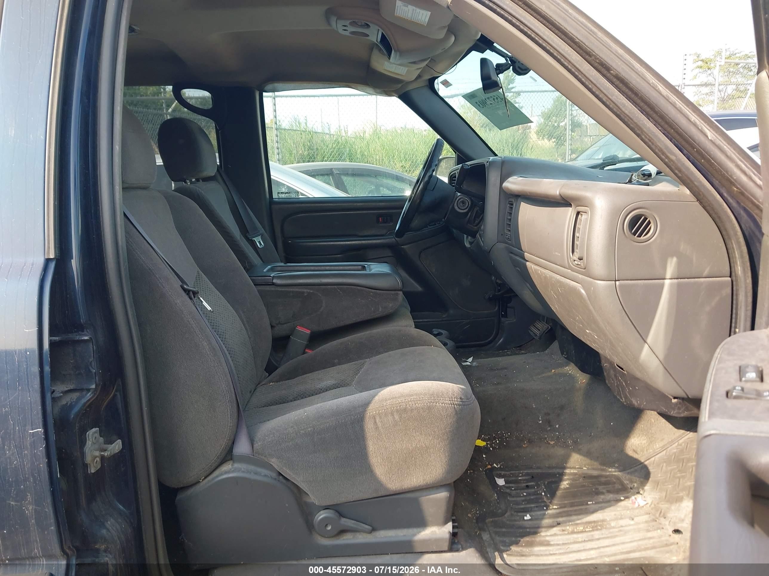 2006 Chevrolet Silverado 1500 Lt1 Blue vin: 2GCEC13T761178607