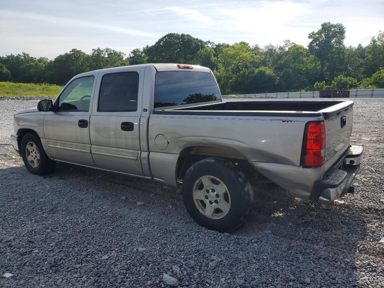 2006 Chevrolet Silverado C1500 Silver vin: 2GCEC13T761192393