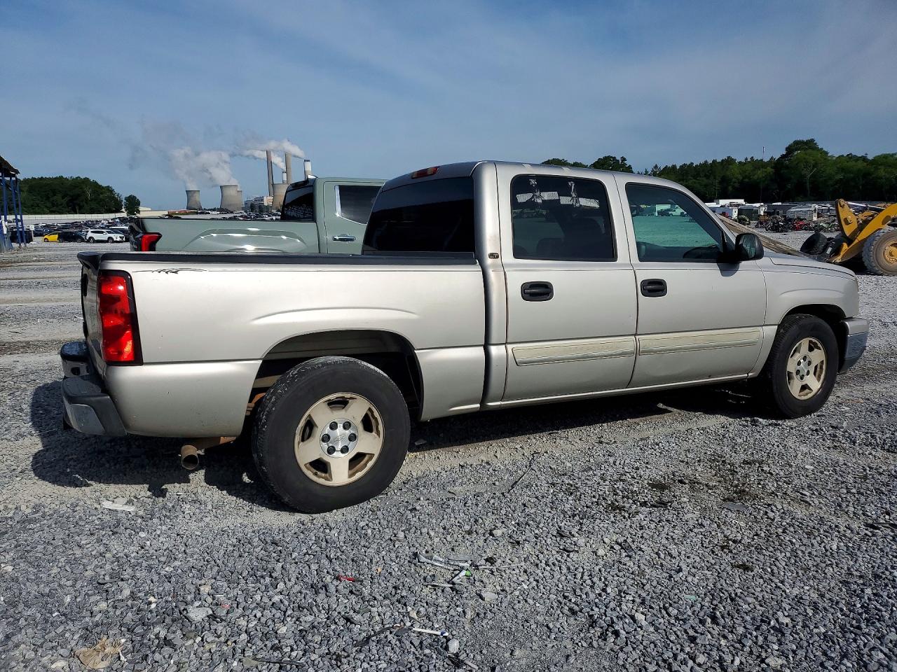 2006 Chevrolet Silverado C1500 Silver vin: 2GCEC13T761192393