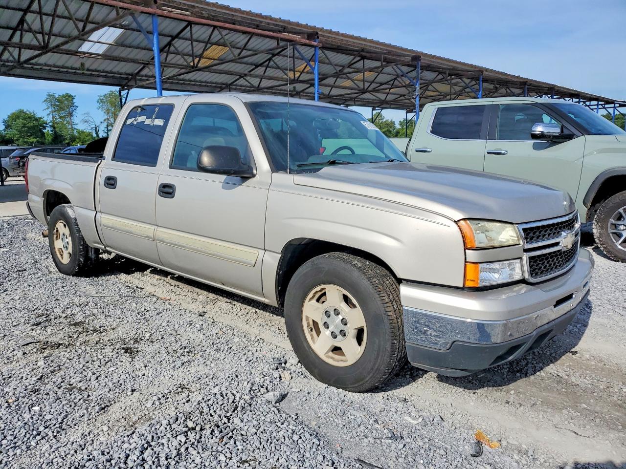 2006 Chevrolet Silverado C1500 Silver vin: 2GCEC13T761192393