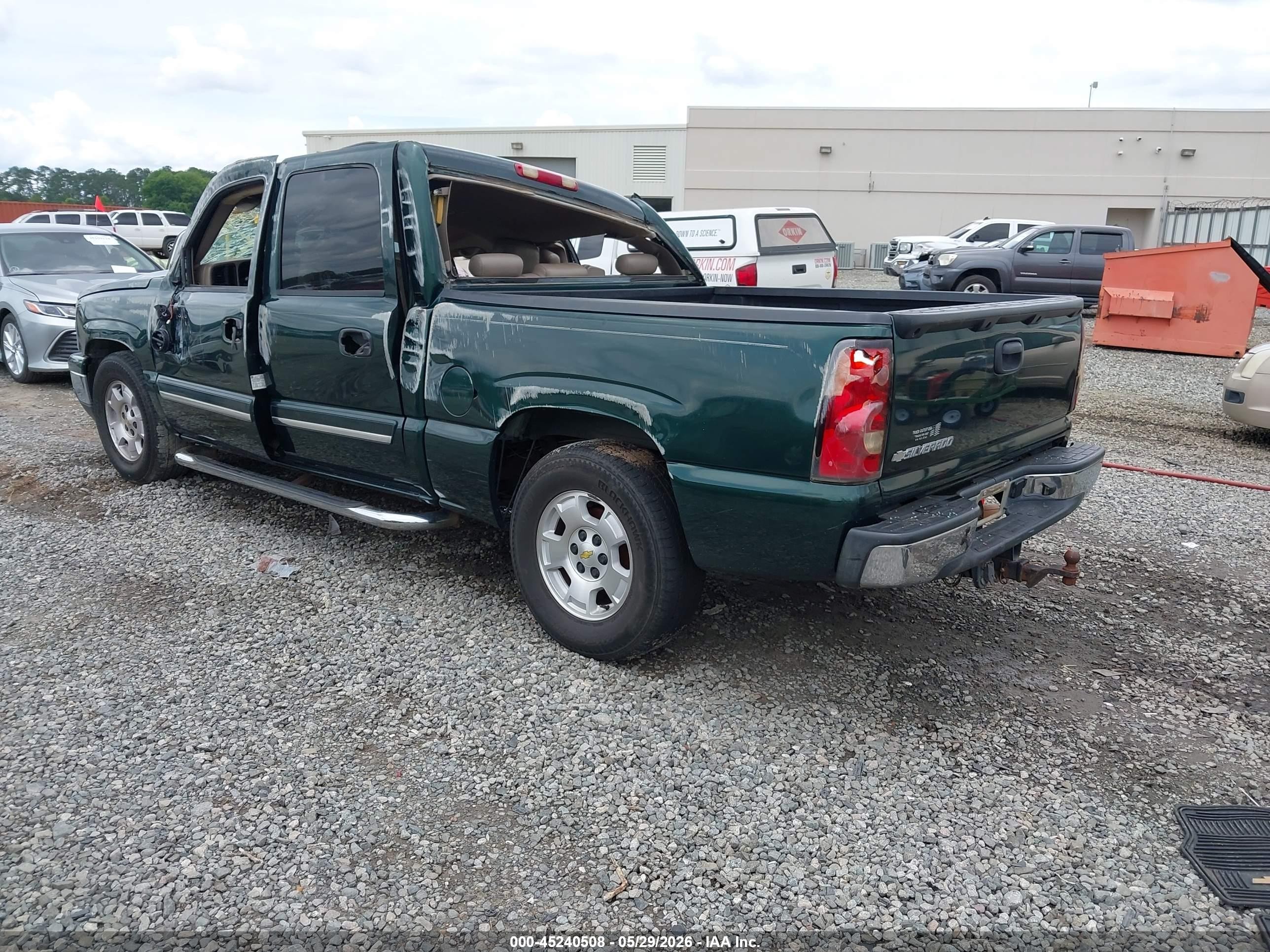 2006 Chevrolet Silverado 1500 Lt3 Green vin: 2GCEC13T761204591