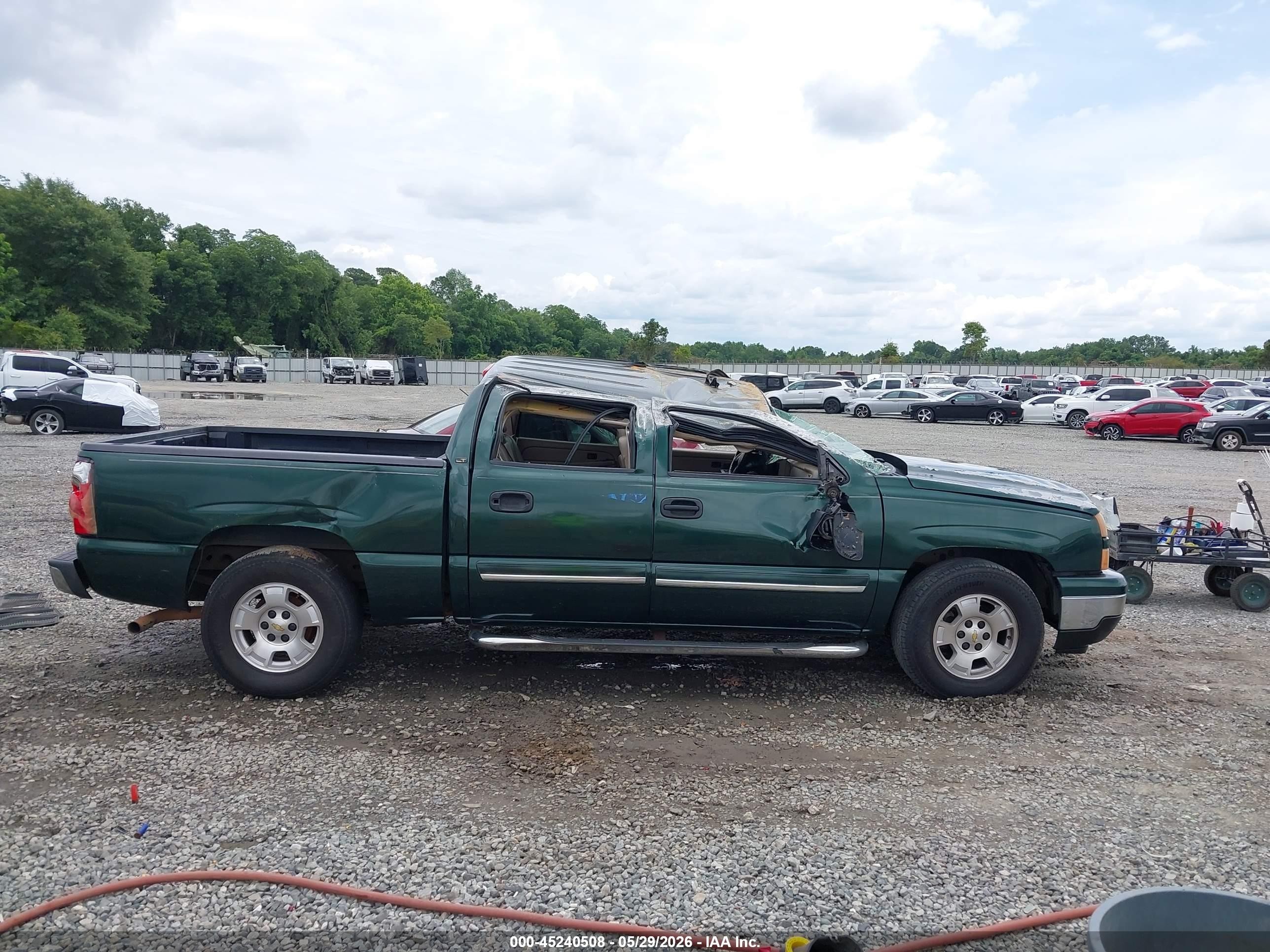 2006 Chevrolet Silverado 1500 Lt3 Green vin: 2GCEC13T761204591