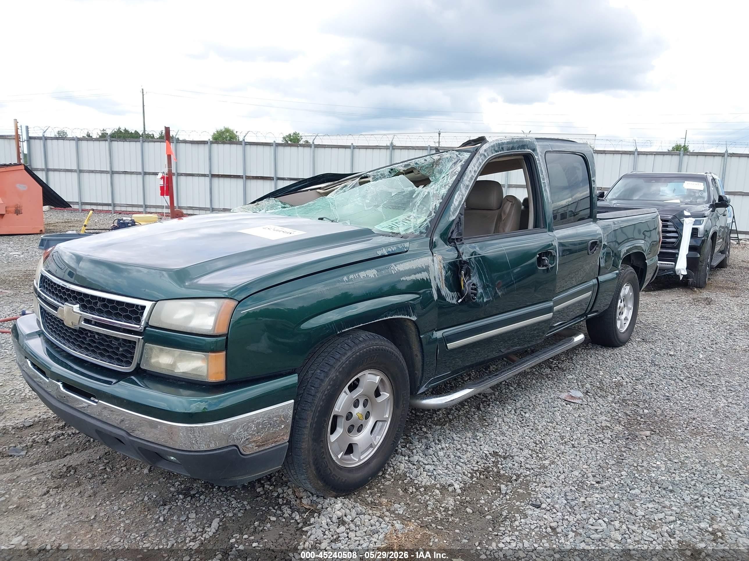2006 Chevrolet Silverado 1500 Lt3 Green vin: 2GCEC13T761204591