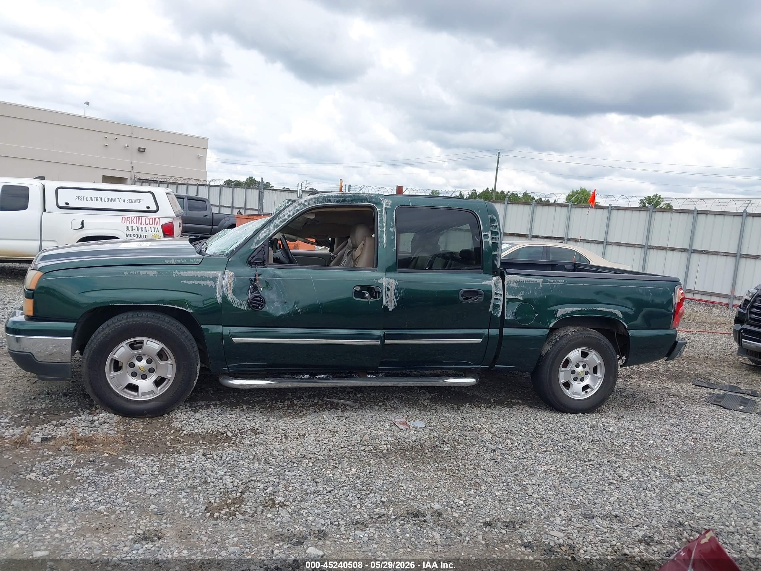 2006 Chevrolet Silverado 1500 Lt3 Green vin: 2GCEC13T761204591