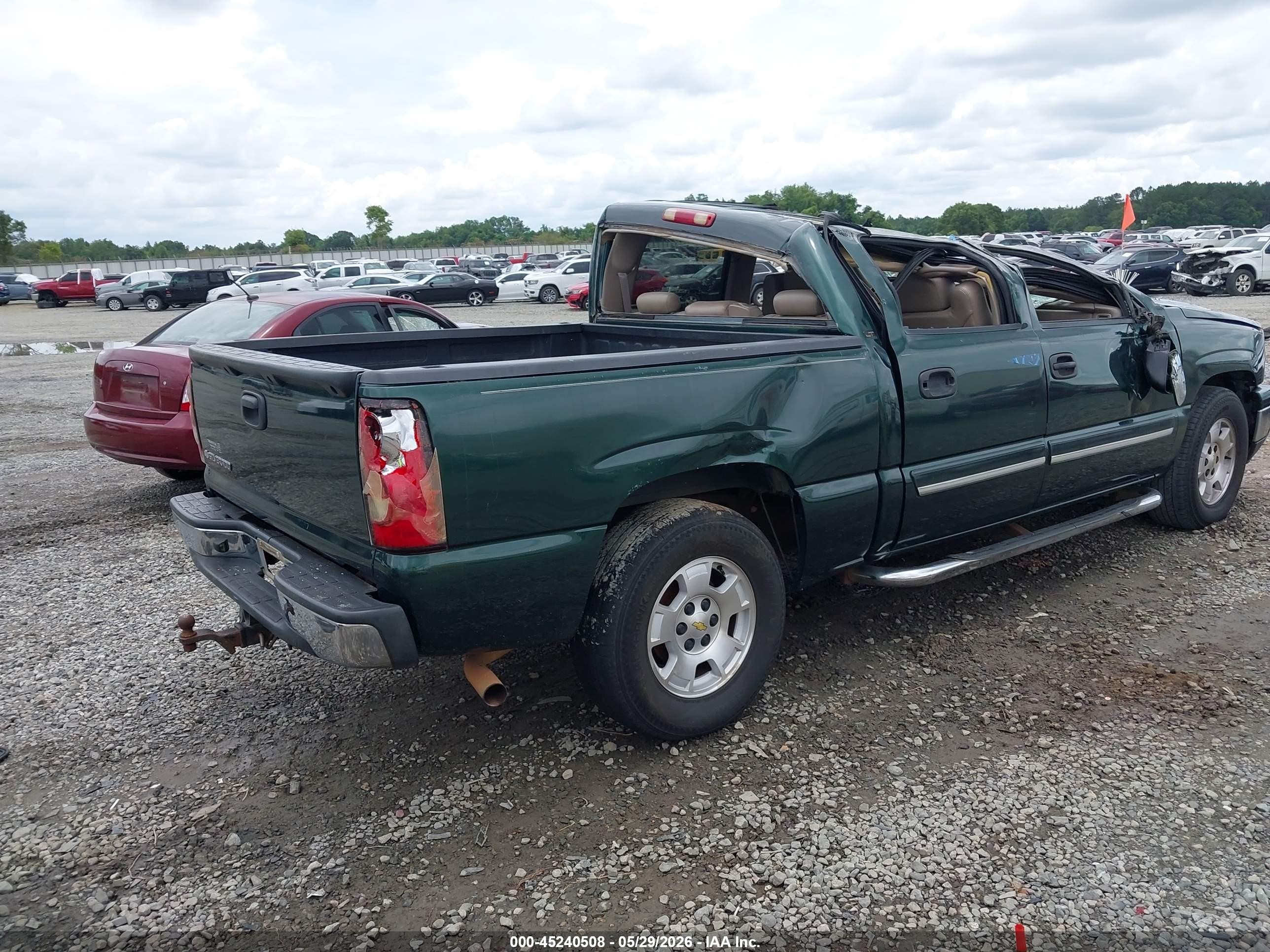 2006 Chevrolet Silverado 1500 Lt3 Green vin: 2GCEC13T761204591