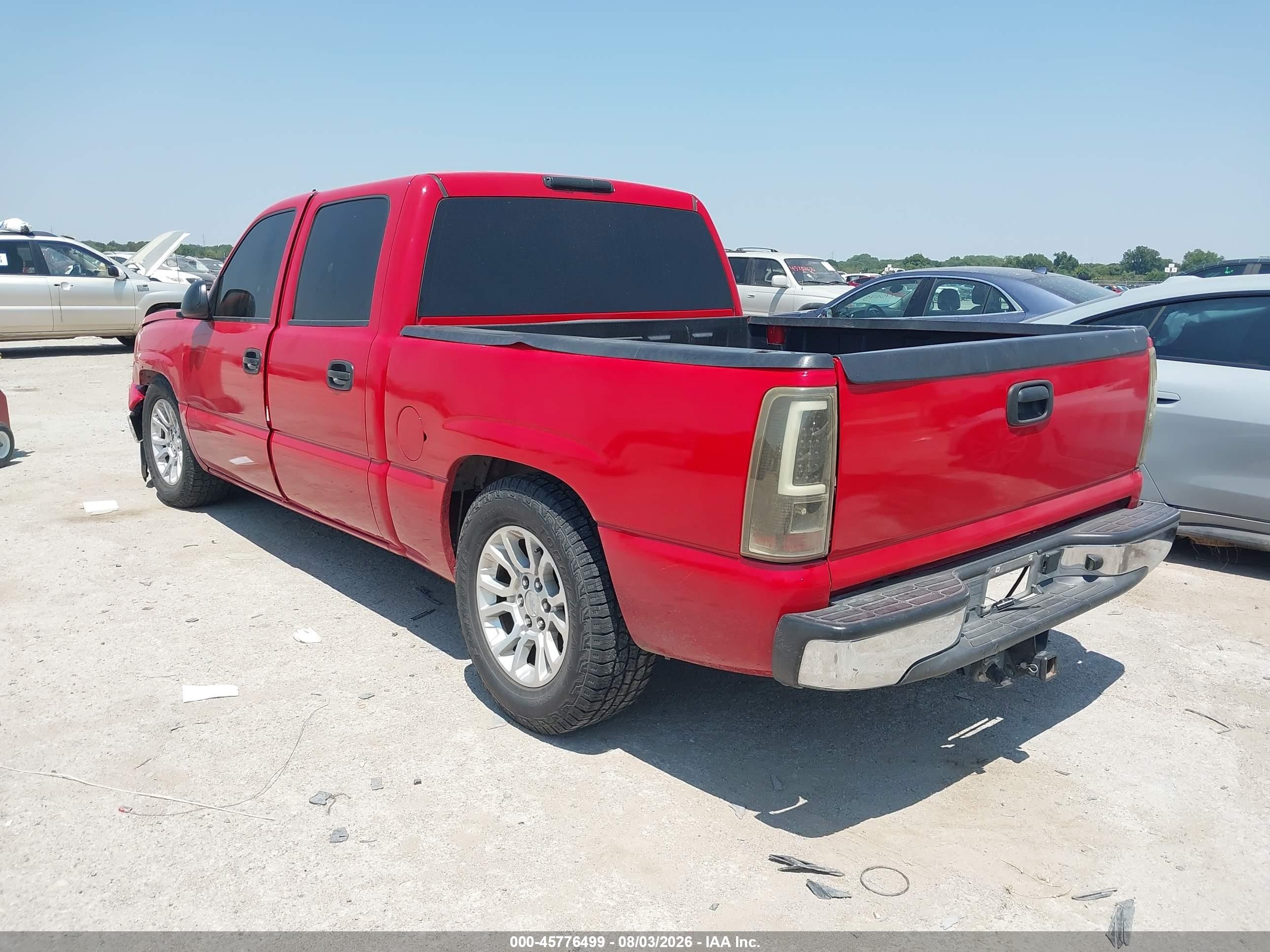 2006 Chevrolet Silverado 1500 Lt3 Red vin: 2GCEC13T761215686
