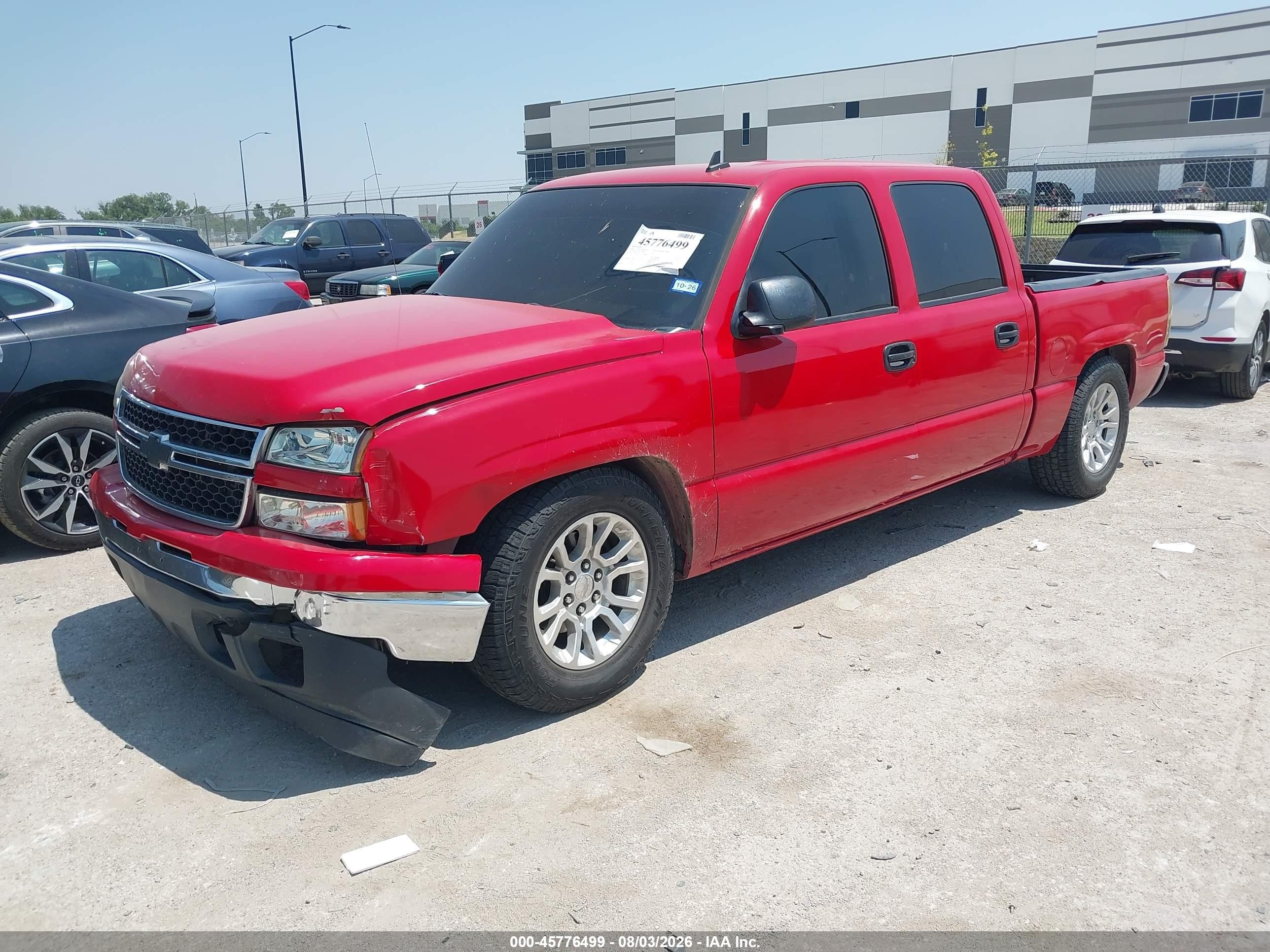 2006 Chevrolet Silverado 1500 Lt3 Red vin: 2GCEC13T761215686