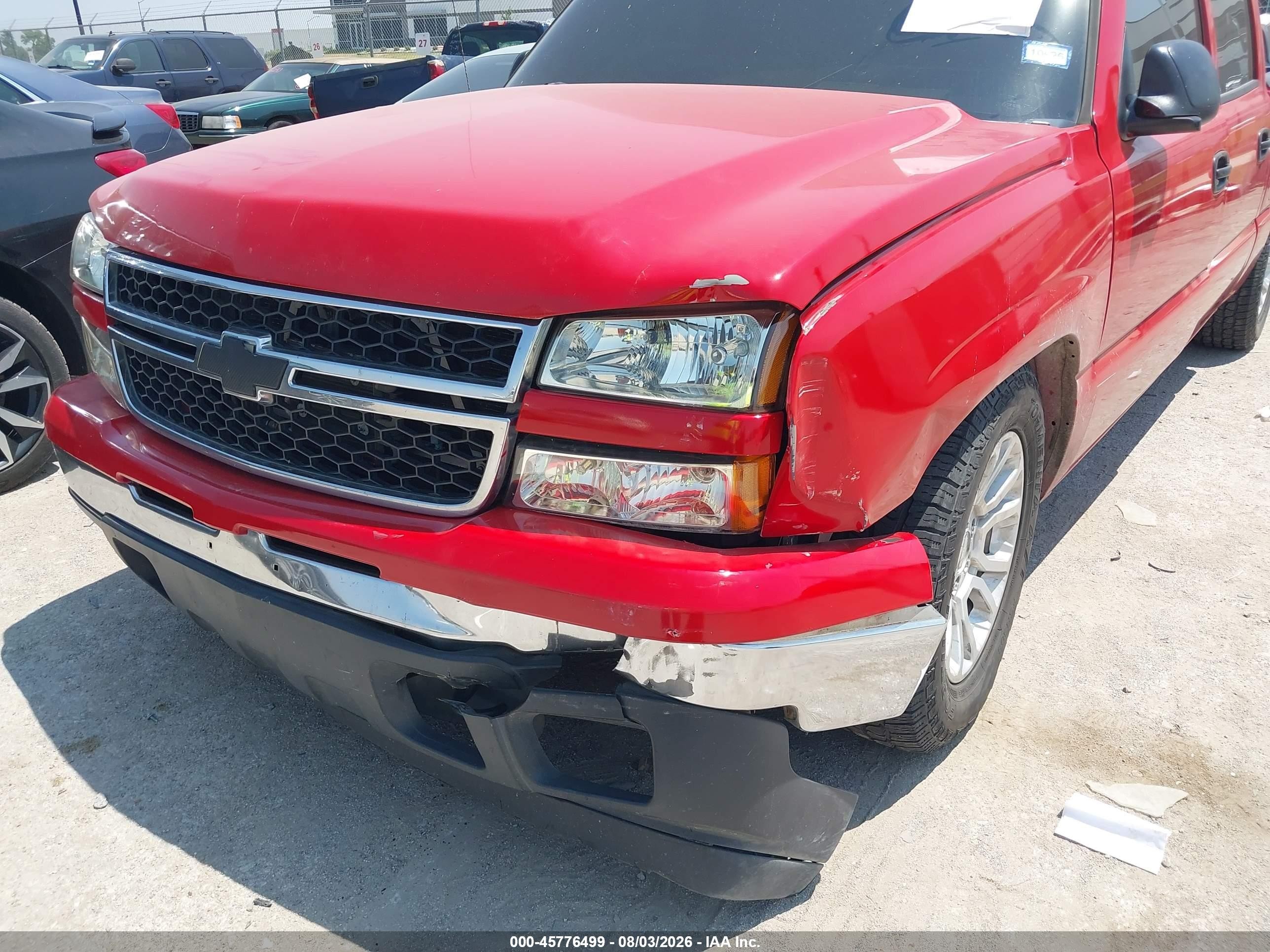 2006 Chevrolet Silverado 1500 Lt3 Red vin: 2GCEC13T761215686
