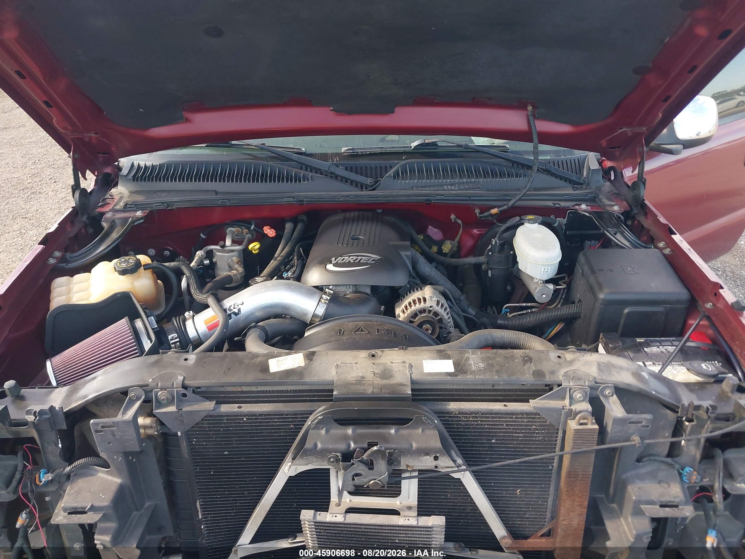 2004 Chevrolet Silverado 1500 Ls Maroon vin: 2GCEC13T841356618