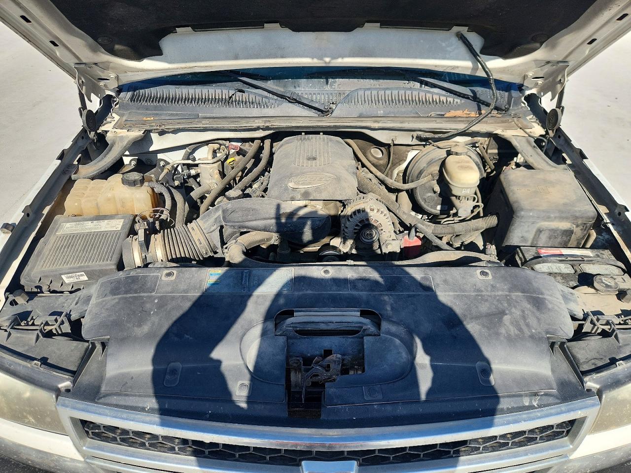 2006 Chevrolet Silverado C1500 White vin: 2GCEC13T861172573