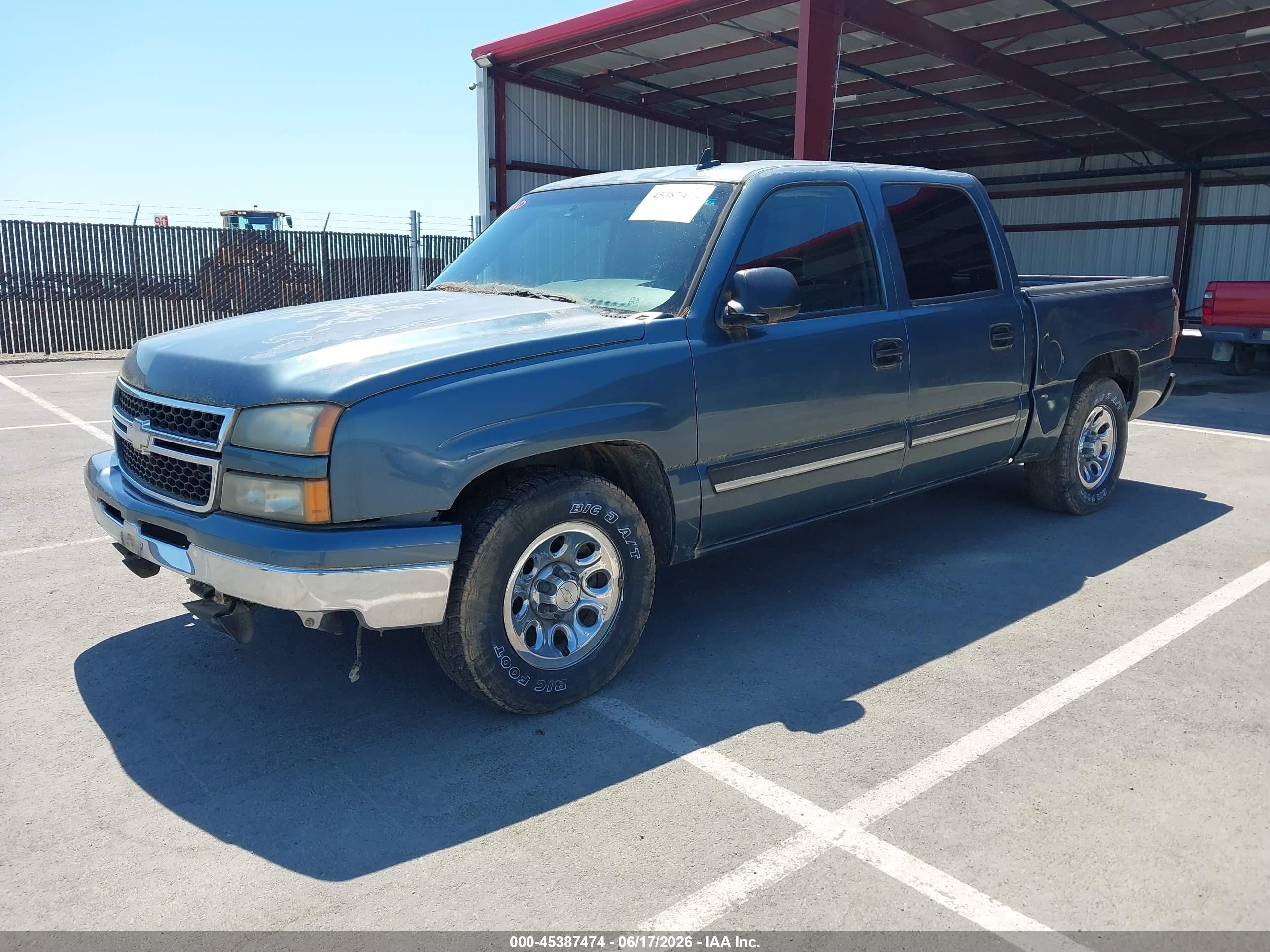 2006 Chevrolet Silverado 1500 Lt2 Blue vin: 2GCEC13T861231184