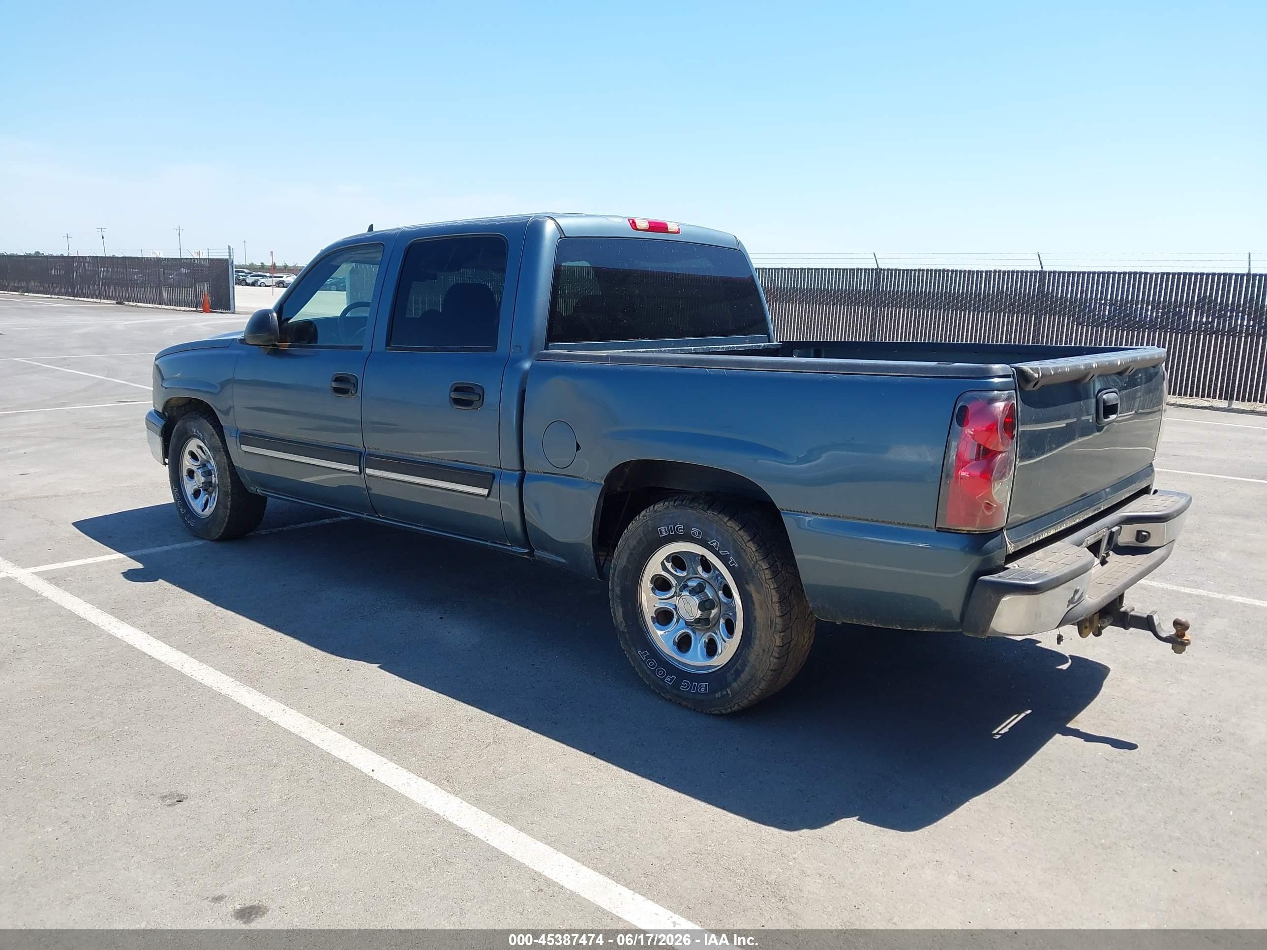 2006 Chevrolet Silverado 1500 Lt2 Blue vin: 2GCEC13T861231184