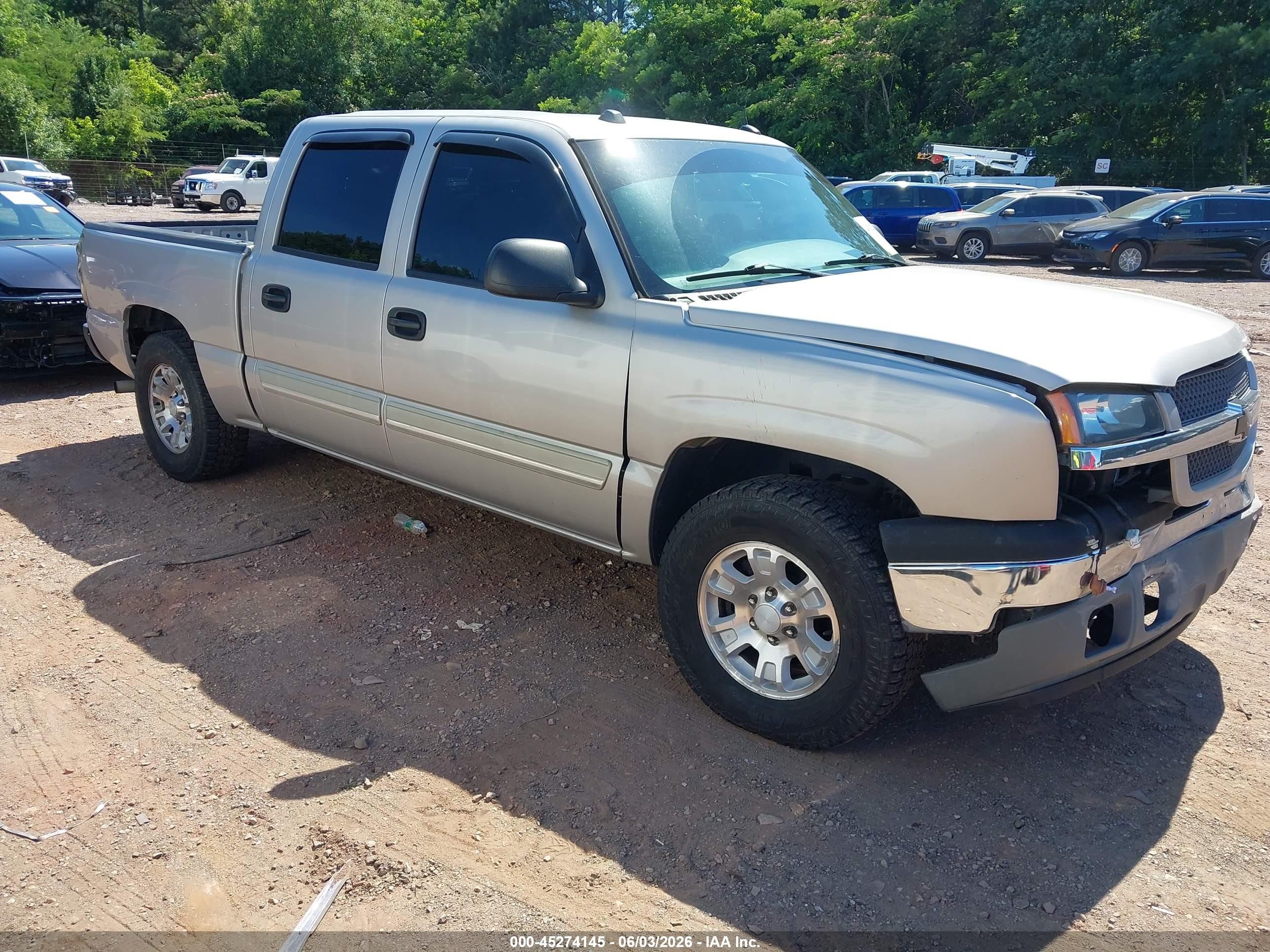 2005 Chevrolet Silverado 1500 Lt Silver vin: 2GCEC13T951118052