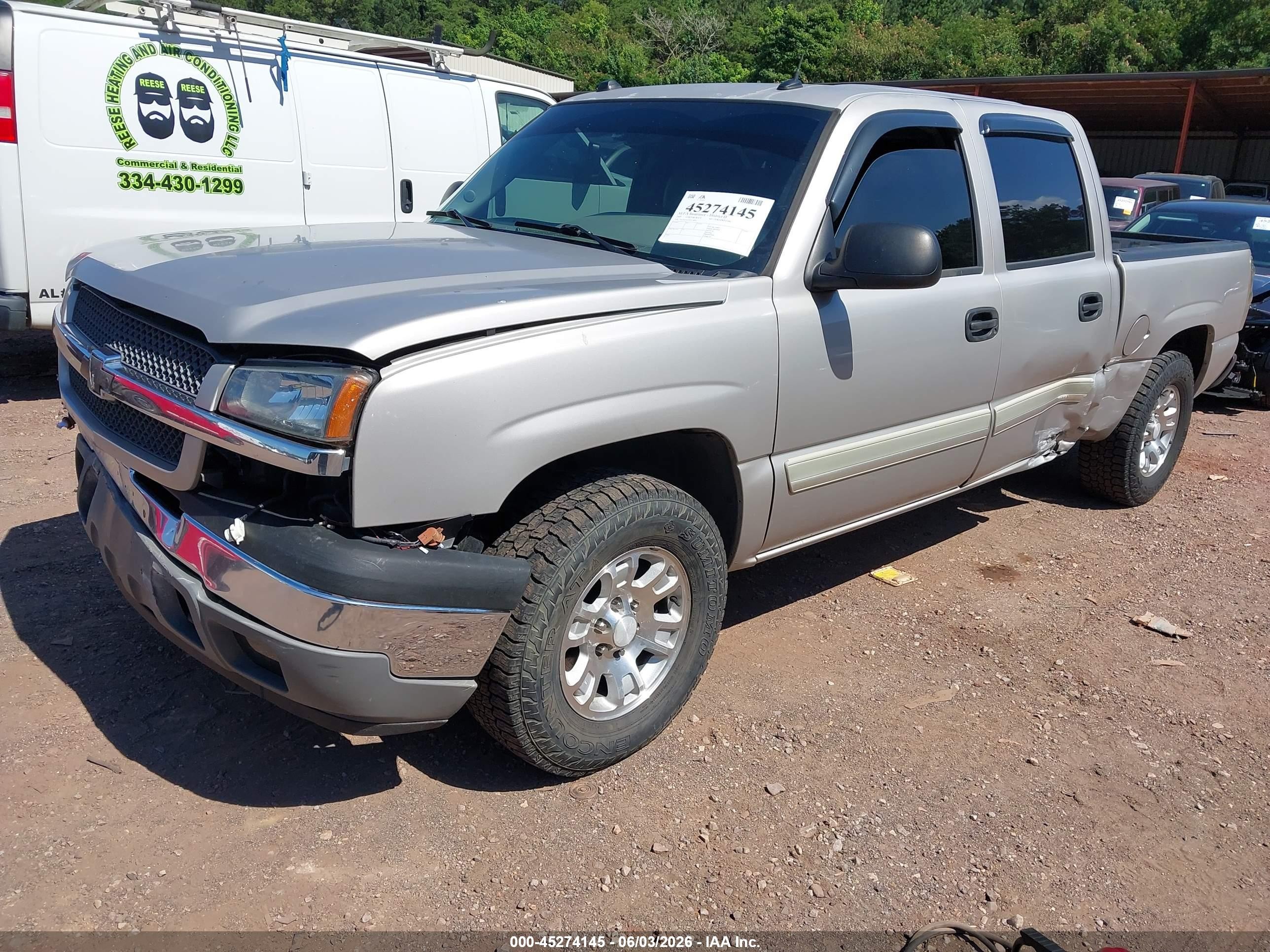 2005 Chevrolet Silverado 1500 Lt Silver vin: 2GCEC13T951118052