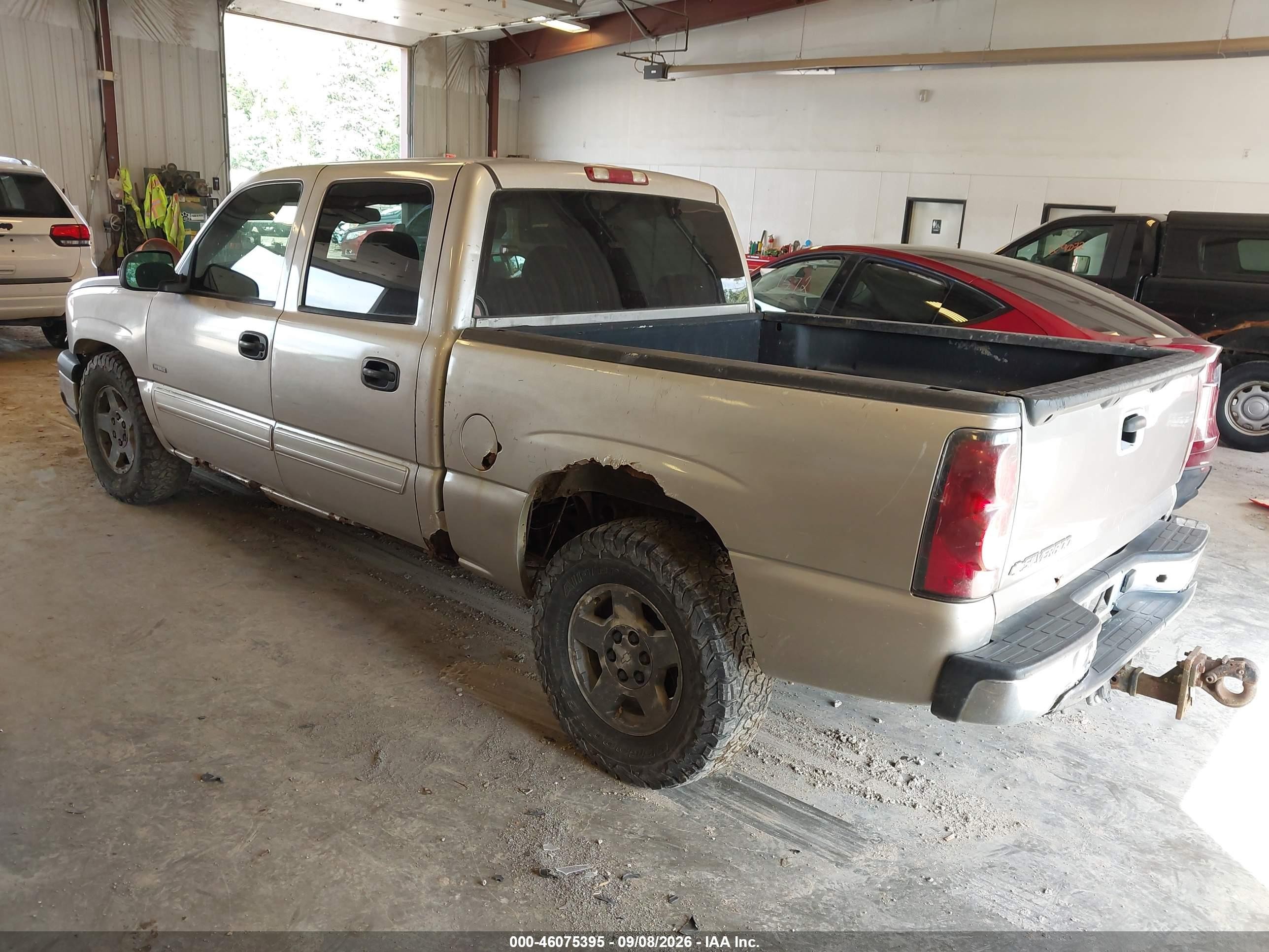 2005 Chevrolet Silverado 1500 Ls Tan vin: 2GCEC13T951142609
