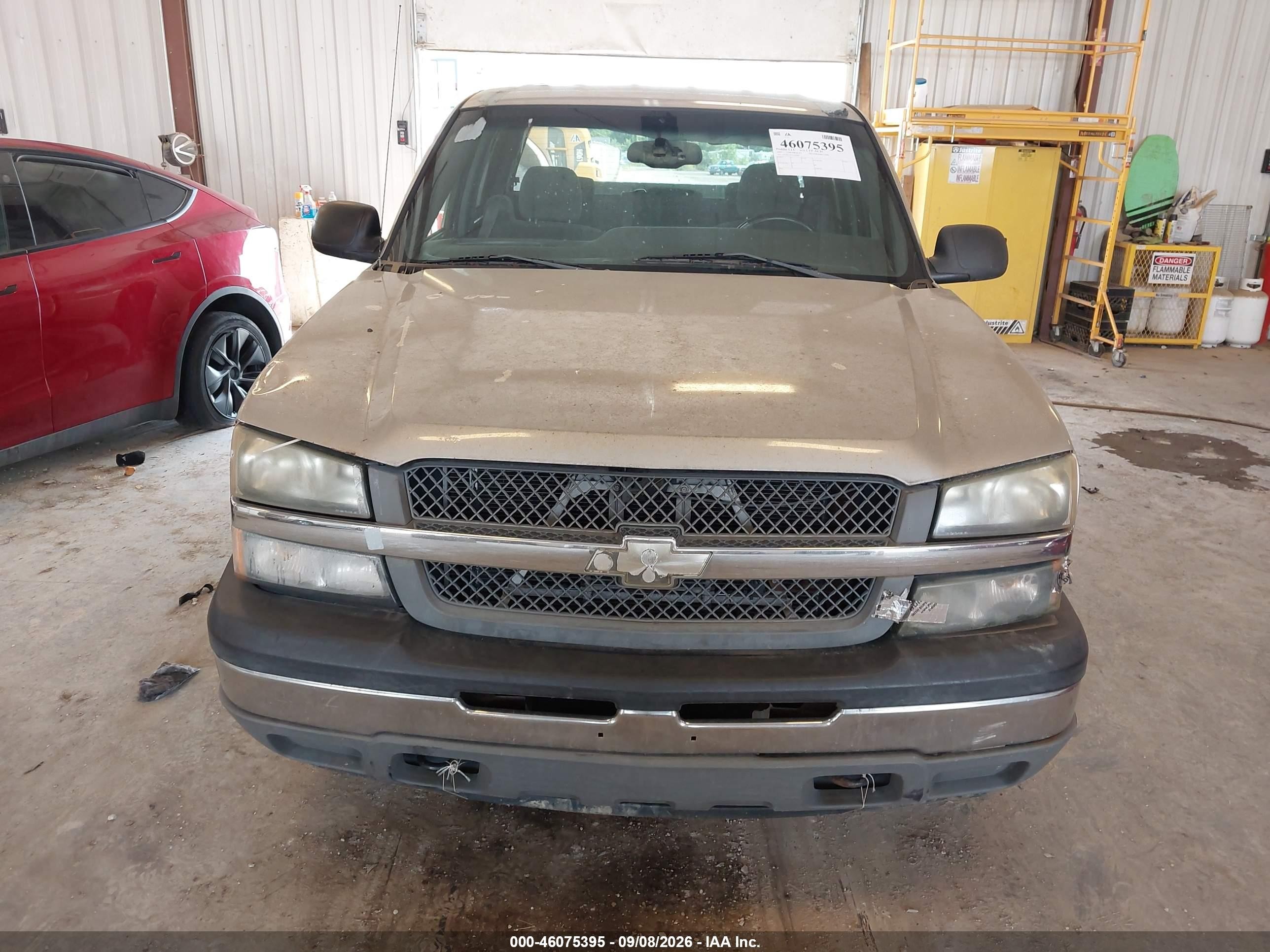 2005 Chevrolet Silverado 1500 Ls Tan vin: 2GCEC13T951142609