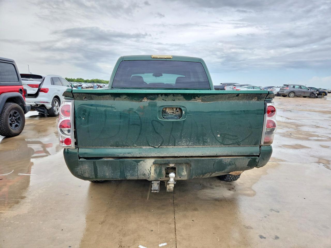 2005 Chevrolet Silverado C1500 Green vin: 2GCEC13T951231483