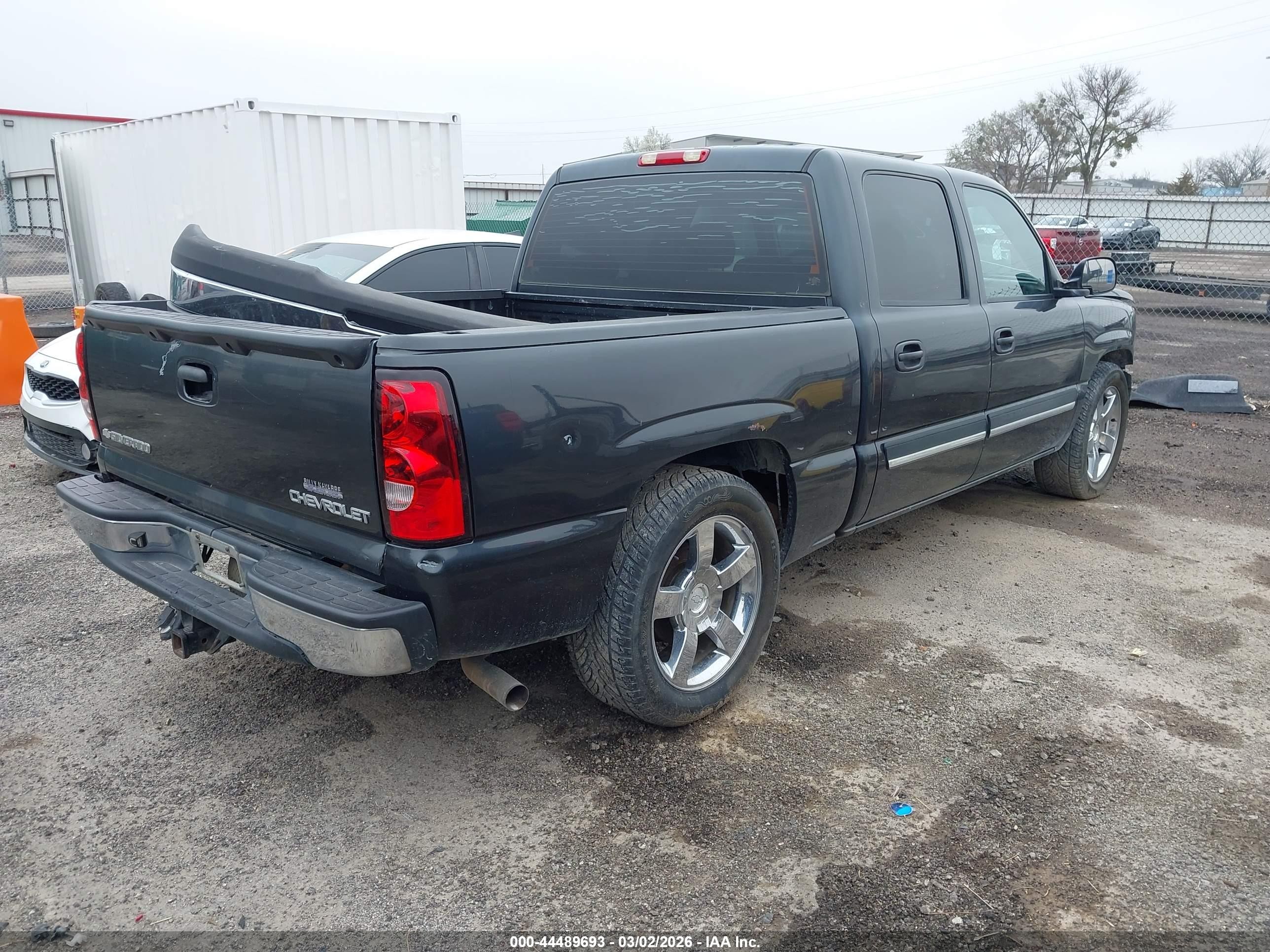 2005 Chevrolet Silverado 1500 Ls Gray vin: 2GCEC13T951233105
