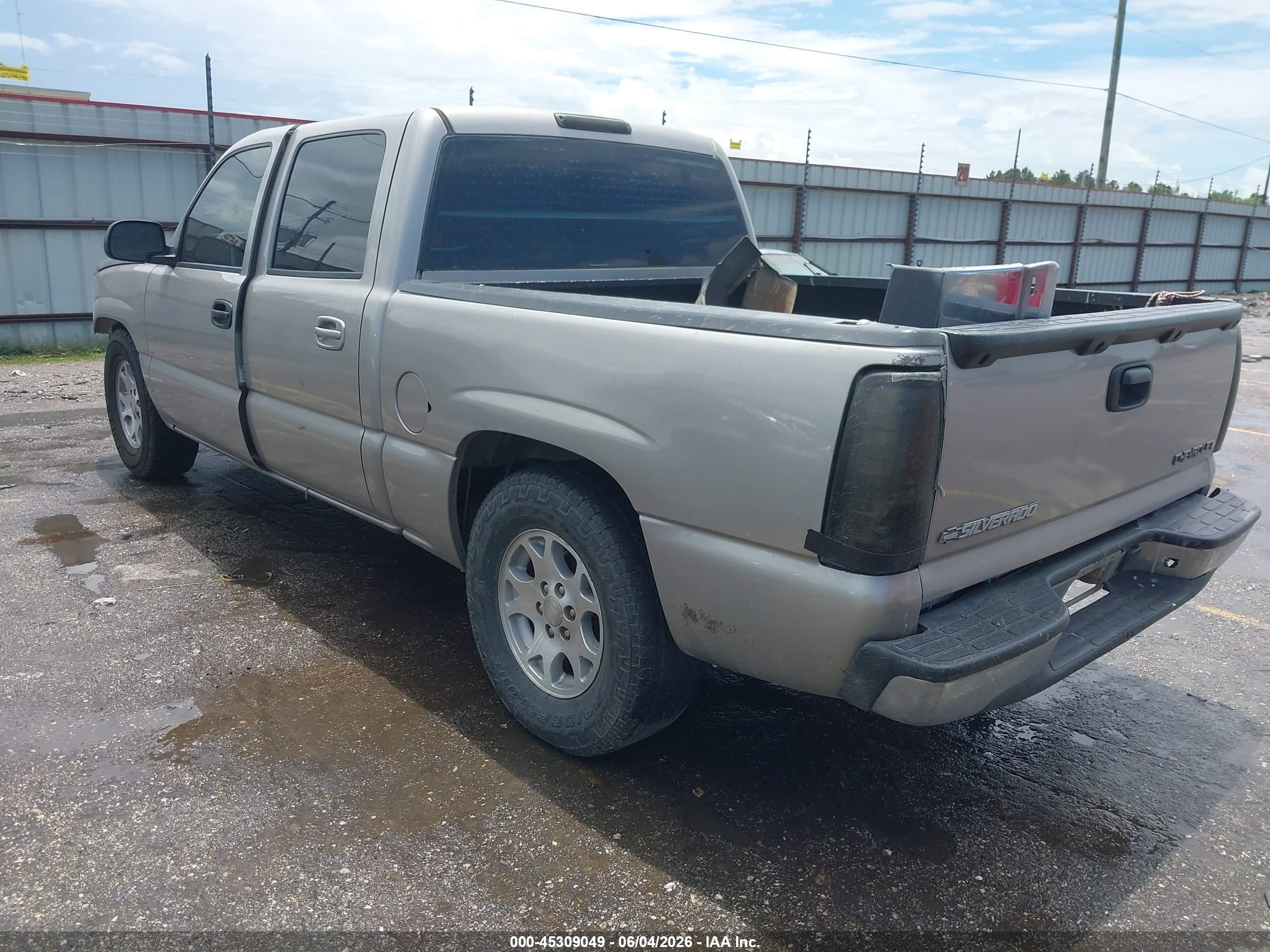2005 Chevrolet Silverado 1500 Ls Silver vin: 2GCEC13T951293613