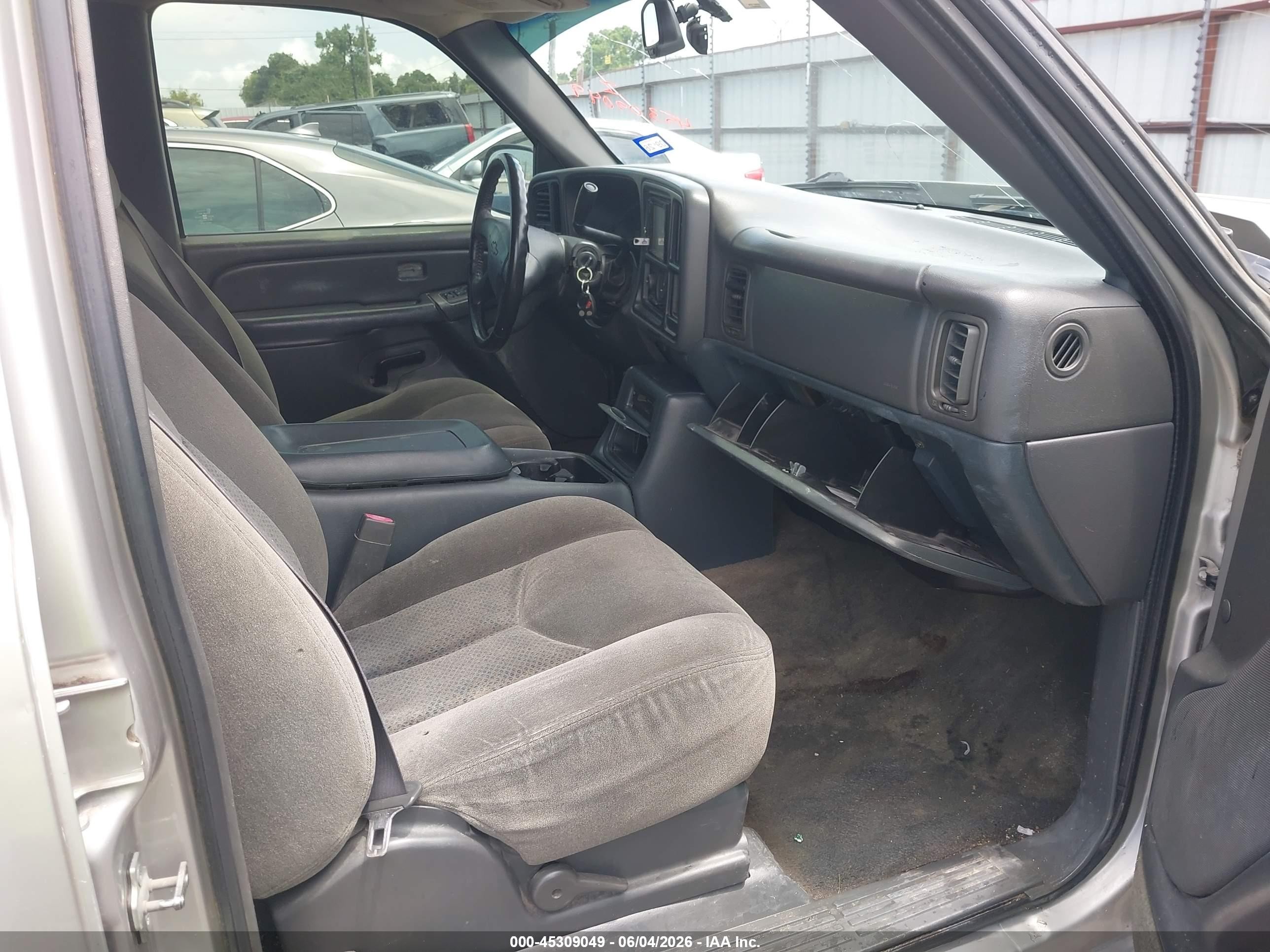 2005 Chevrolet Silverado 1500 Ls Silver vin: 2GCEC13T951293613