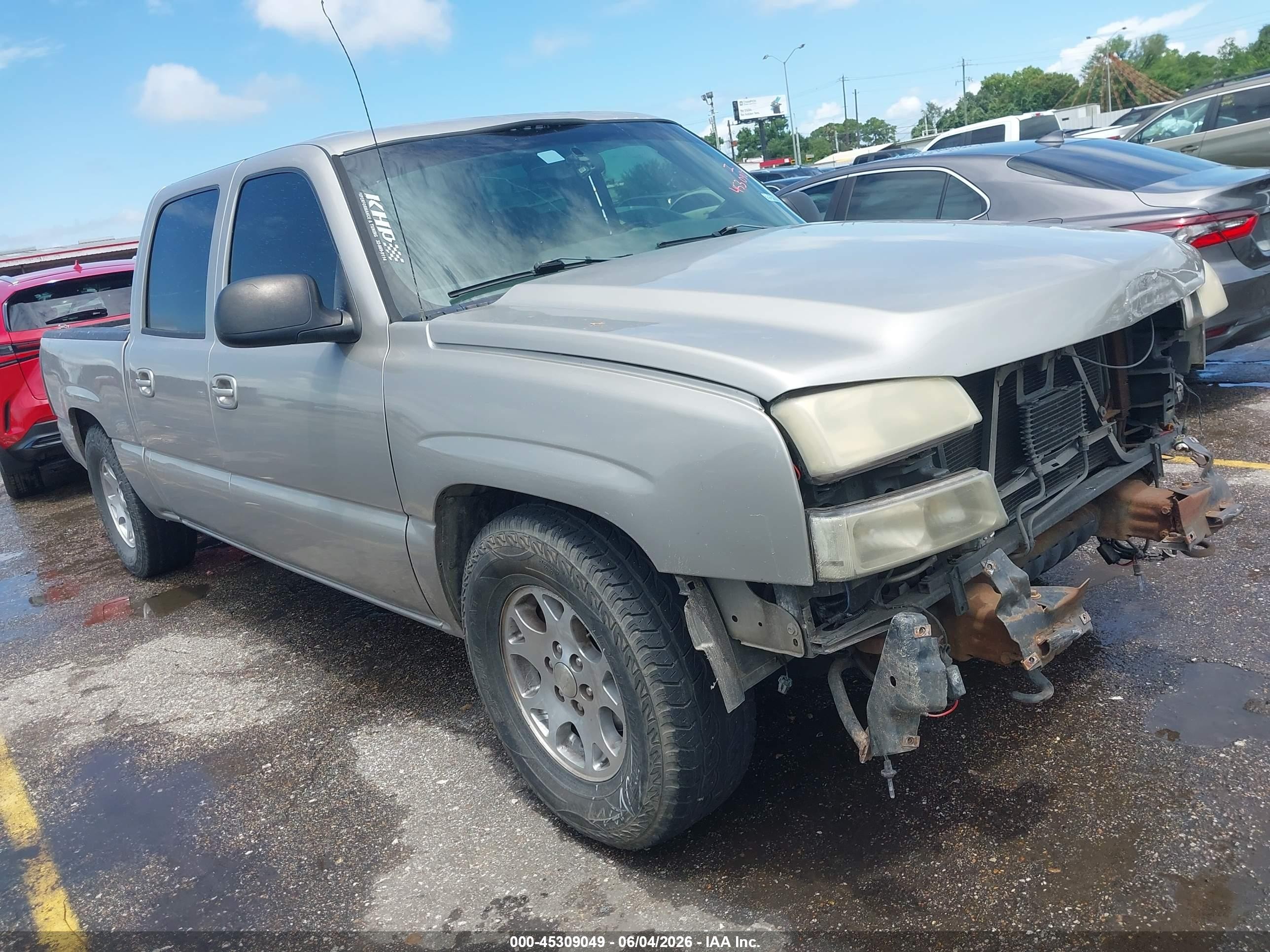 2005 Chevrolet Silverado 1500 Ls Silver vin: 2GCEC13T951293613