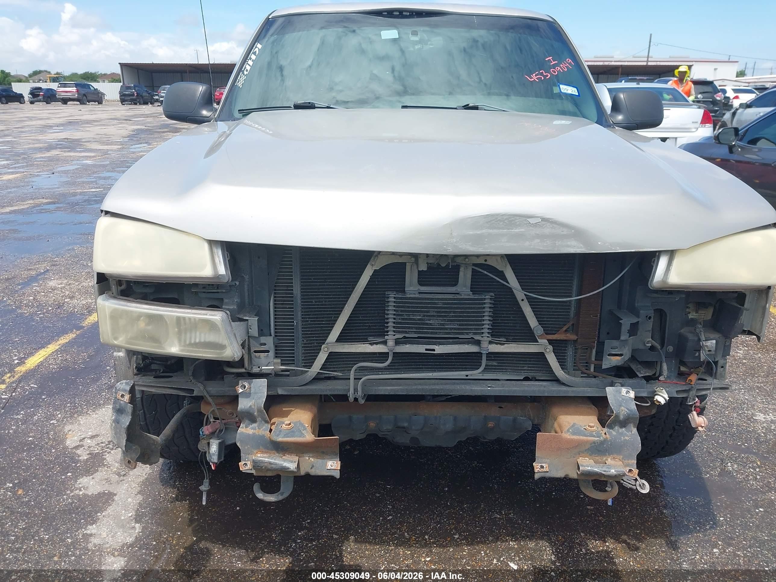 2005 Chevrolet Silverado 1500 Ls Silver vin: 2GCEC13T951293613