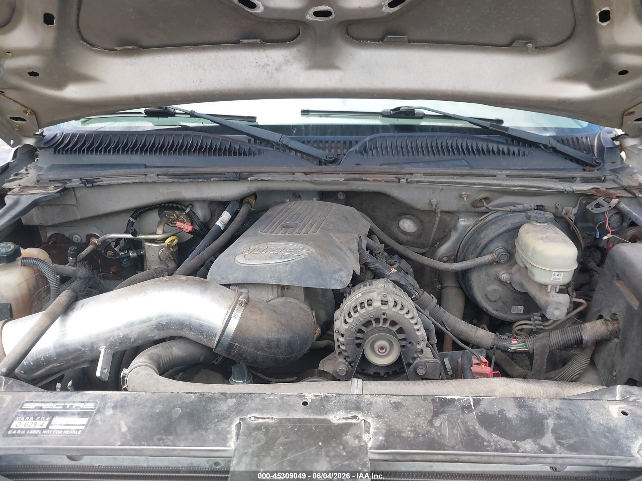 2005 Chevrolet Silverado 1500 Ls Silver vin: 2GCEC13T951293613