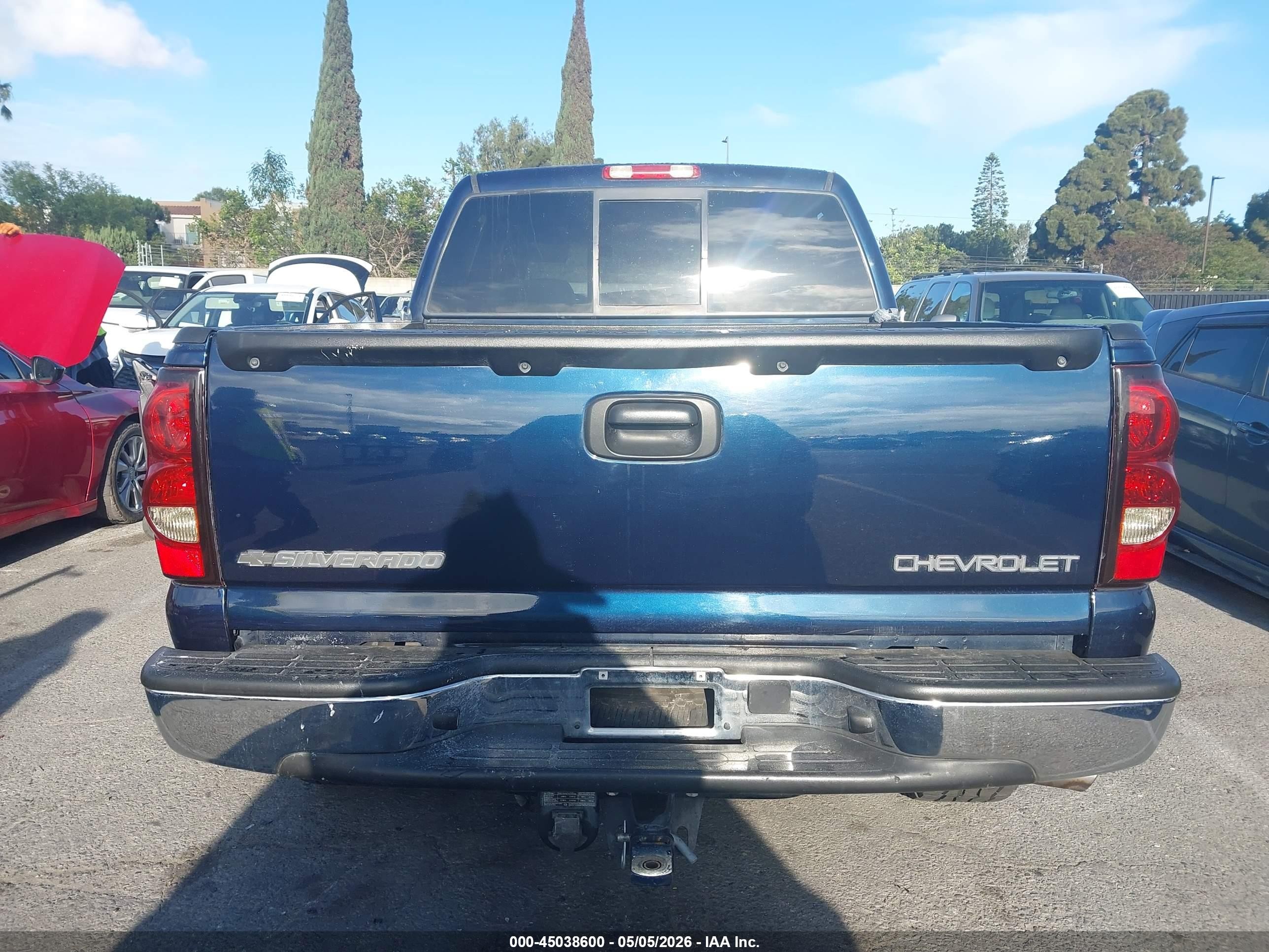 2005 Chevrolet Silverado 1500 Ls Dark Blue vin: 2GCEC13T951319255