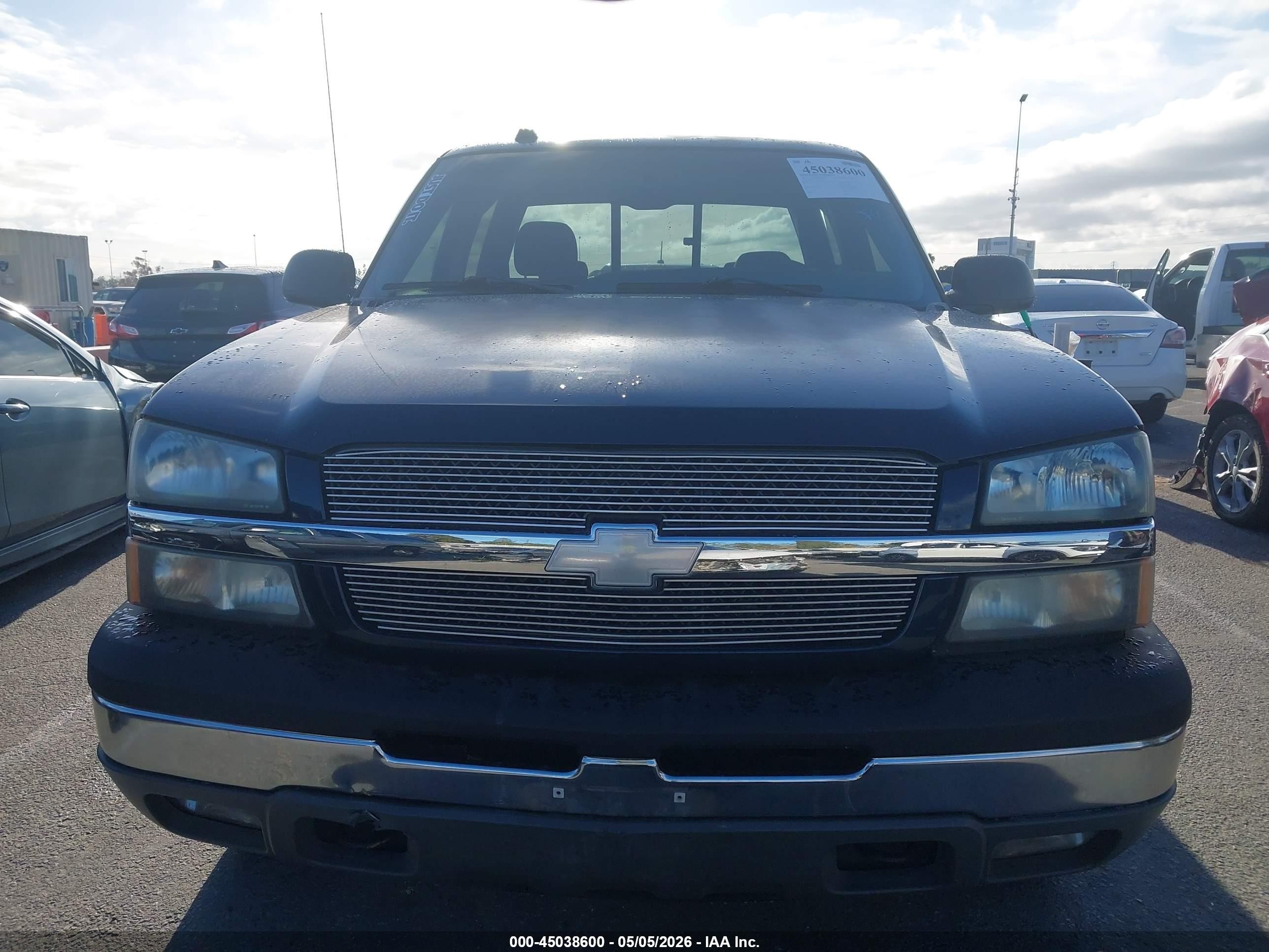 2005 Chevrolet Silverado 1500 Ls Dark Blue vin: 2GCEC13T951319255