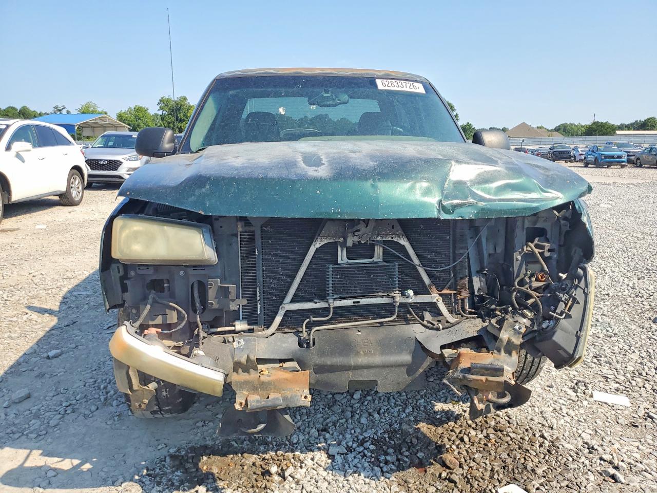 2006 Chevrolet Silverado C1500 Green vin: 2GCEC13T961160562