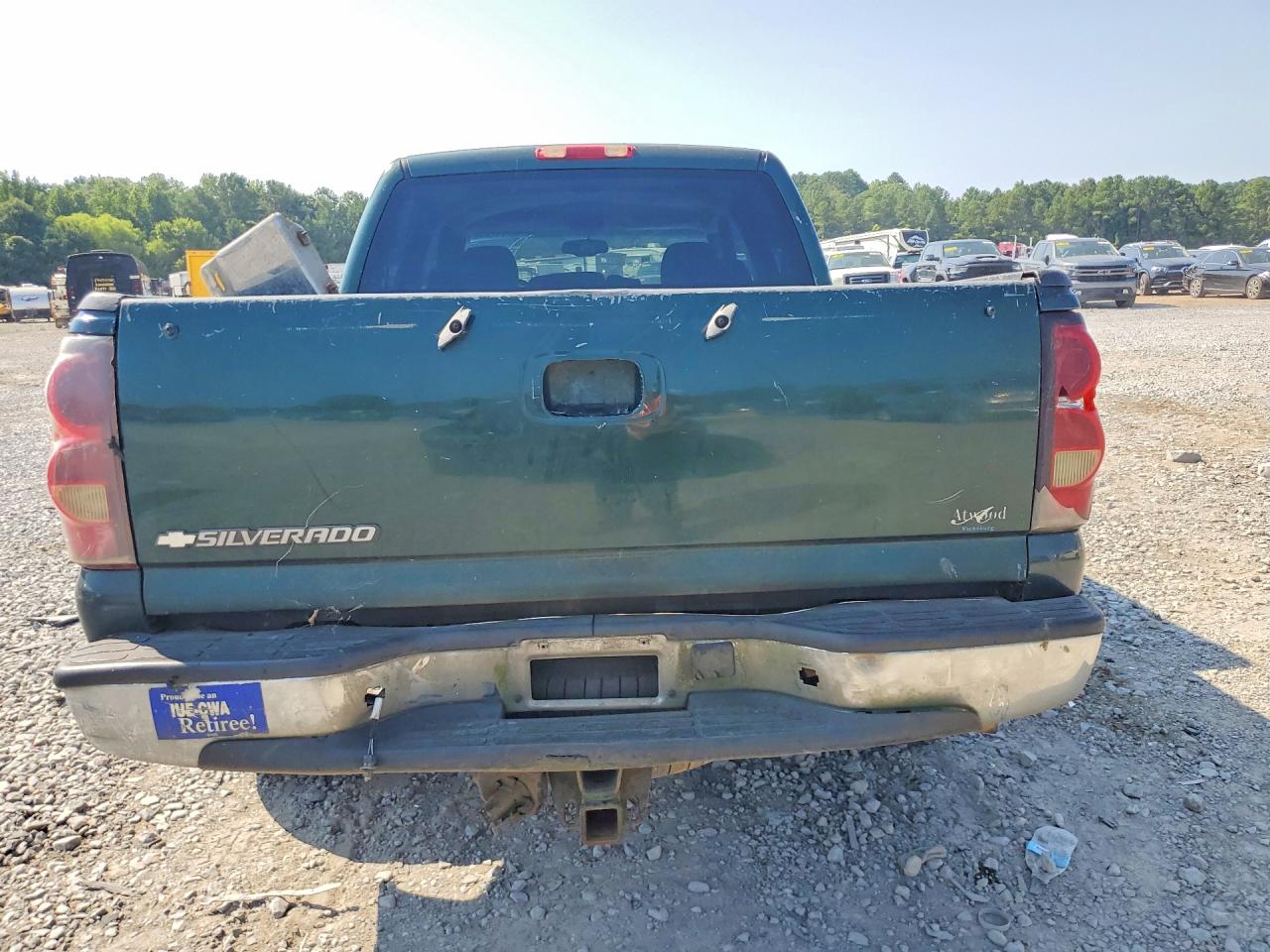 2006 Chevrolet Silverado C1500 Green vin: 2GCEC13T961160562