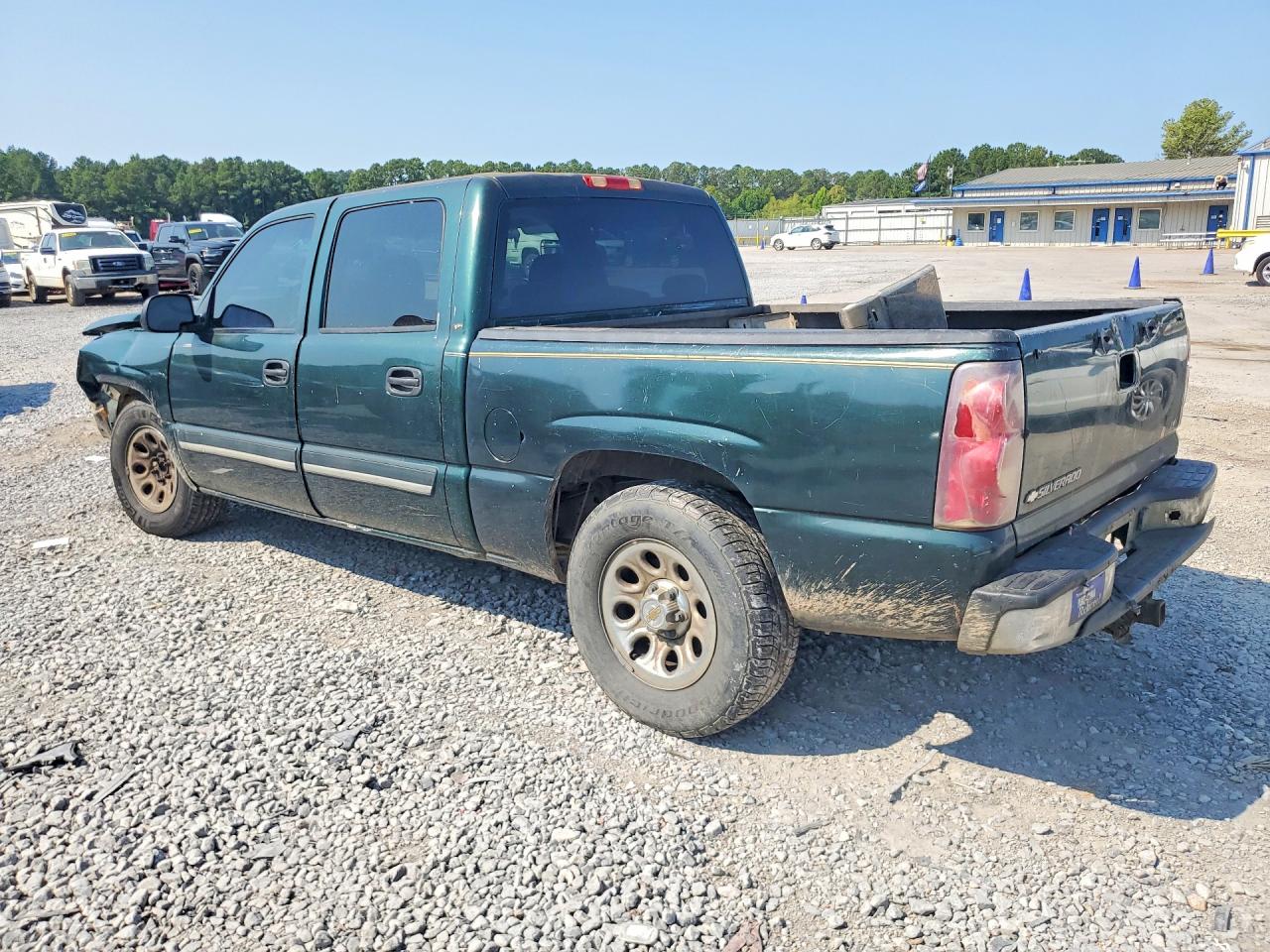 2006 Chevrolet Silverado C1500 Green vin: 2GCEC13T961160562