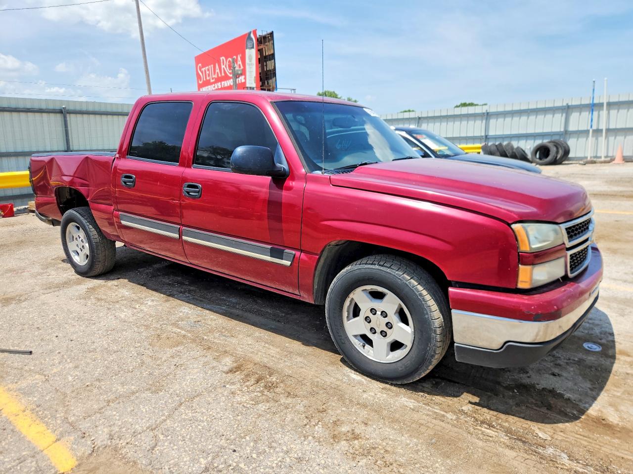 2006 Chevrolet Silverado Red vin: 2GCEC13T961242131