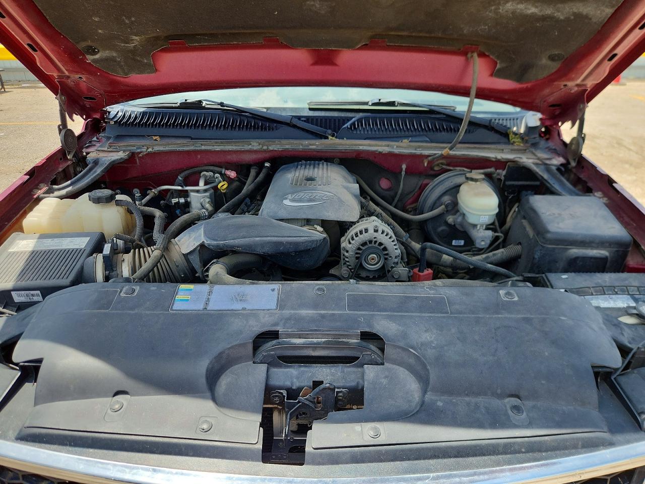 2006 Chevrolet Silverado Red vin: 2GCEC13T961242131