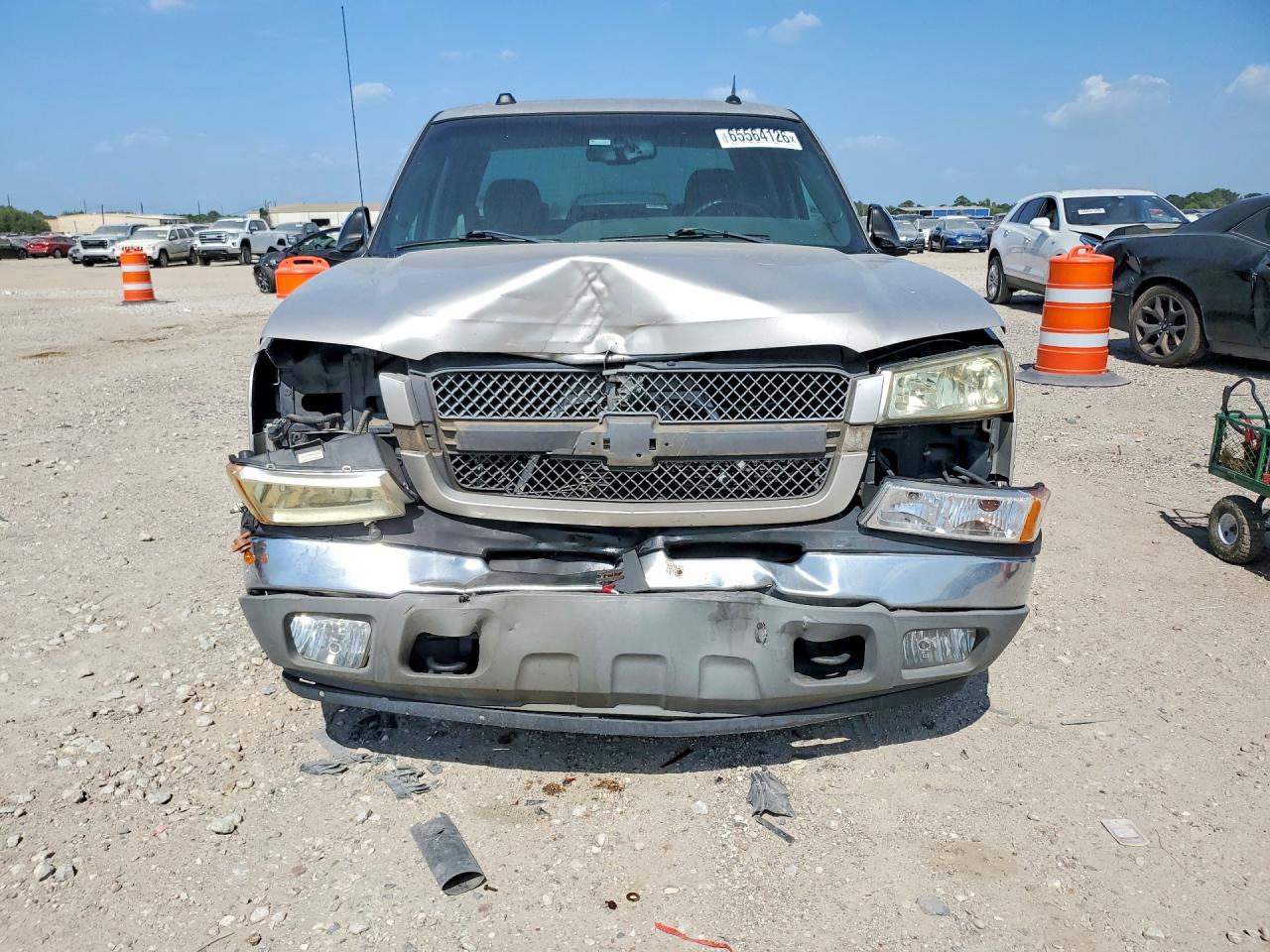 2005 Chevrolet Silverado C1500 Silver vin: 2GCEC13TX51186747