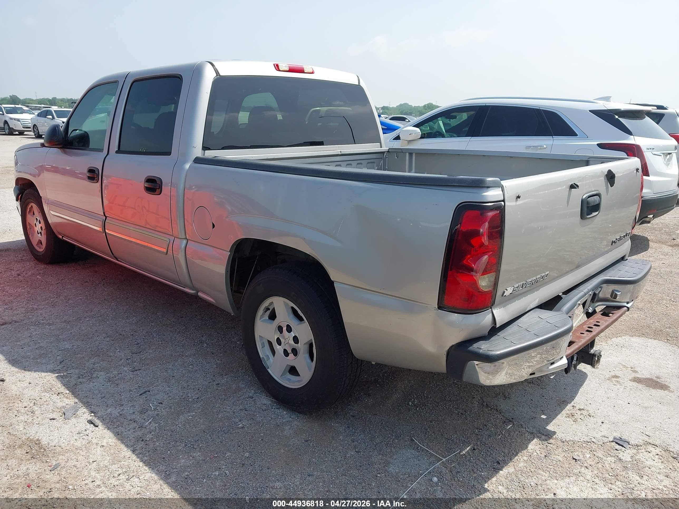 2005 Chevrolet Silverado 1500 Ls Silver vin: 2GCEC13TX51294043
