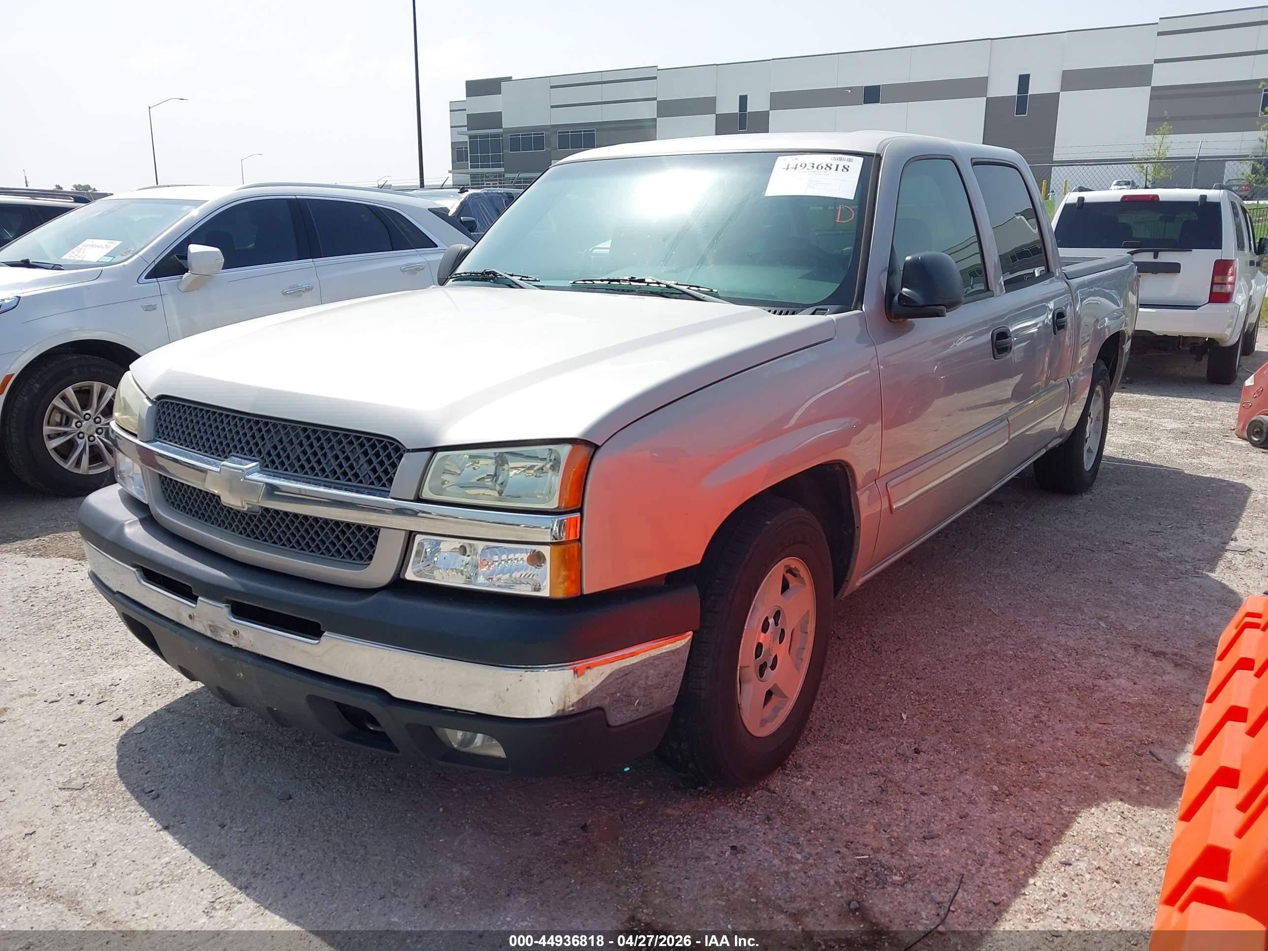 2005 Chevrolet Silverado 1500 Ls Silver vin: 2GCEC13TX51294043