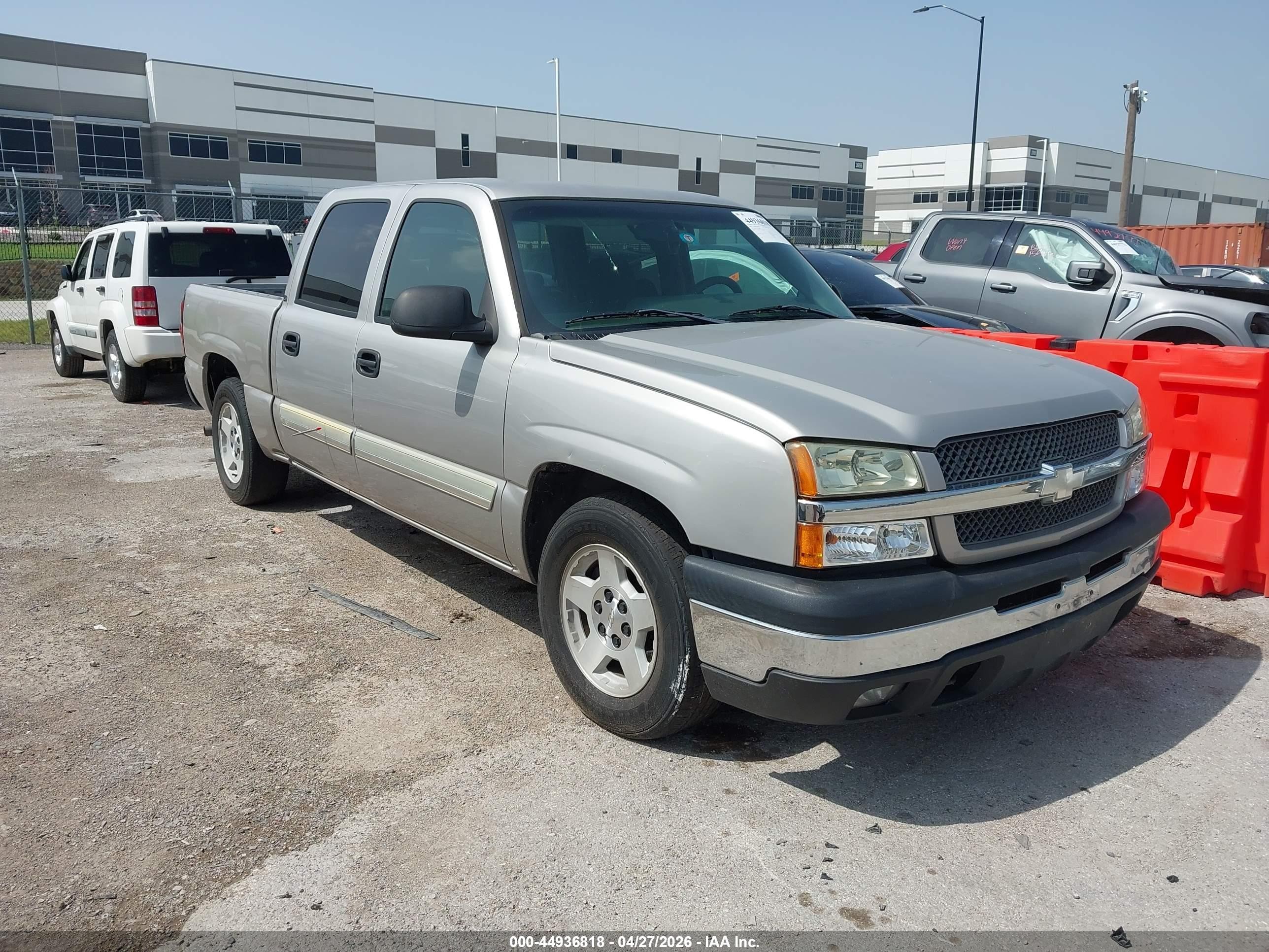 2005 Chevrolet Silverado 1500 Ls Silver vin: 2GCEC13TX51294043
