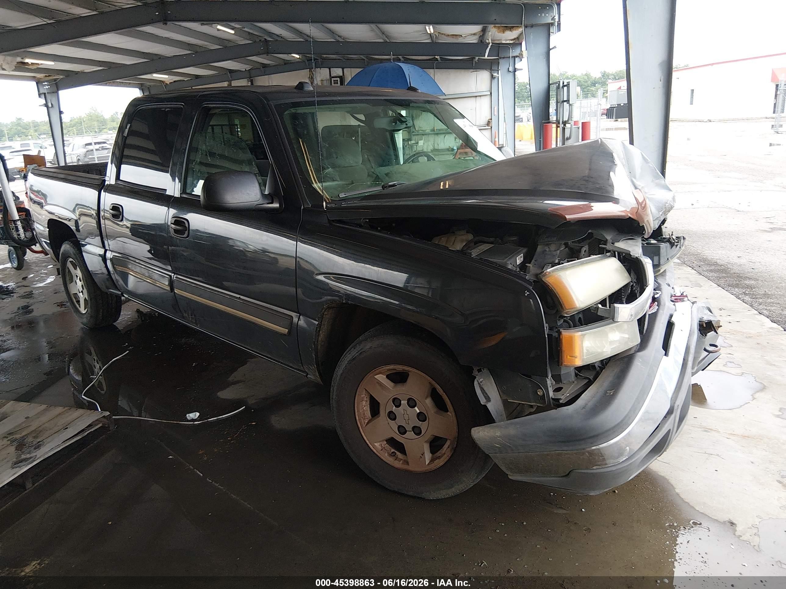 2005 Chevrolet Silverado 1500 Ls Gray vin: 2GCEC13TX51371249