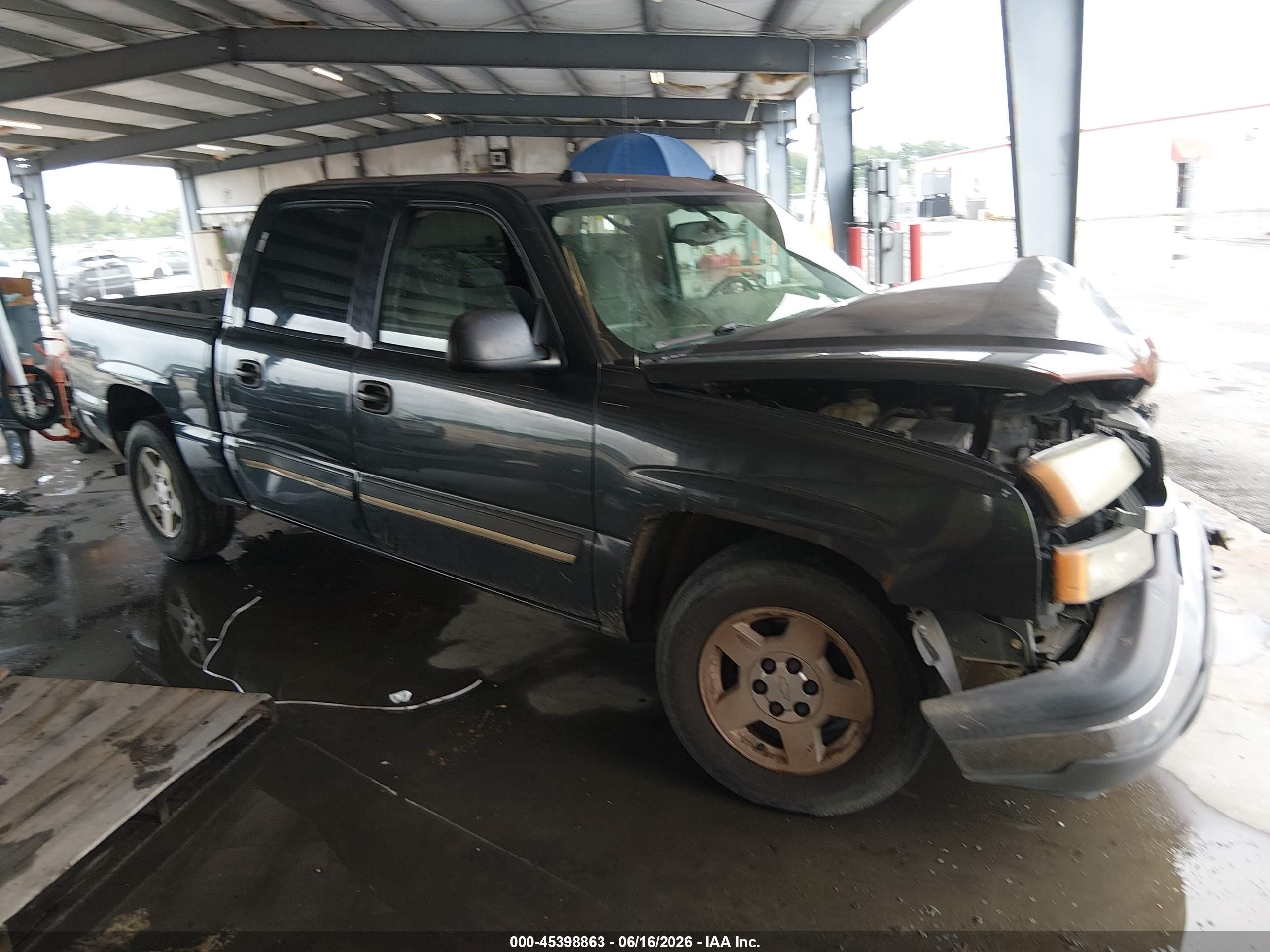 2005 Chevrolet Silverado 1500 Ls Gray vin: 2GCEC13TX51371249