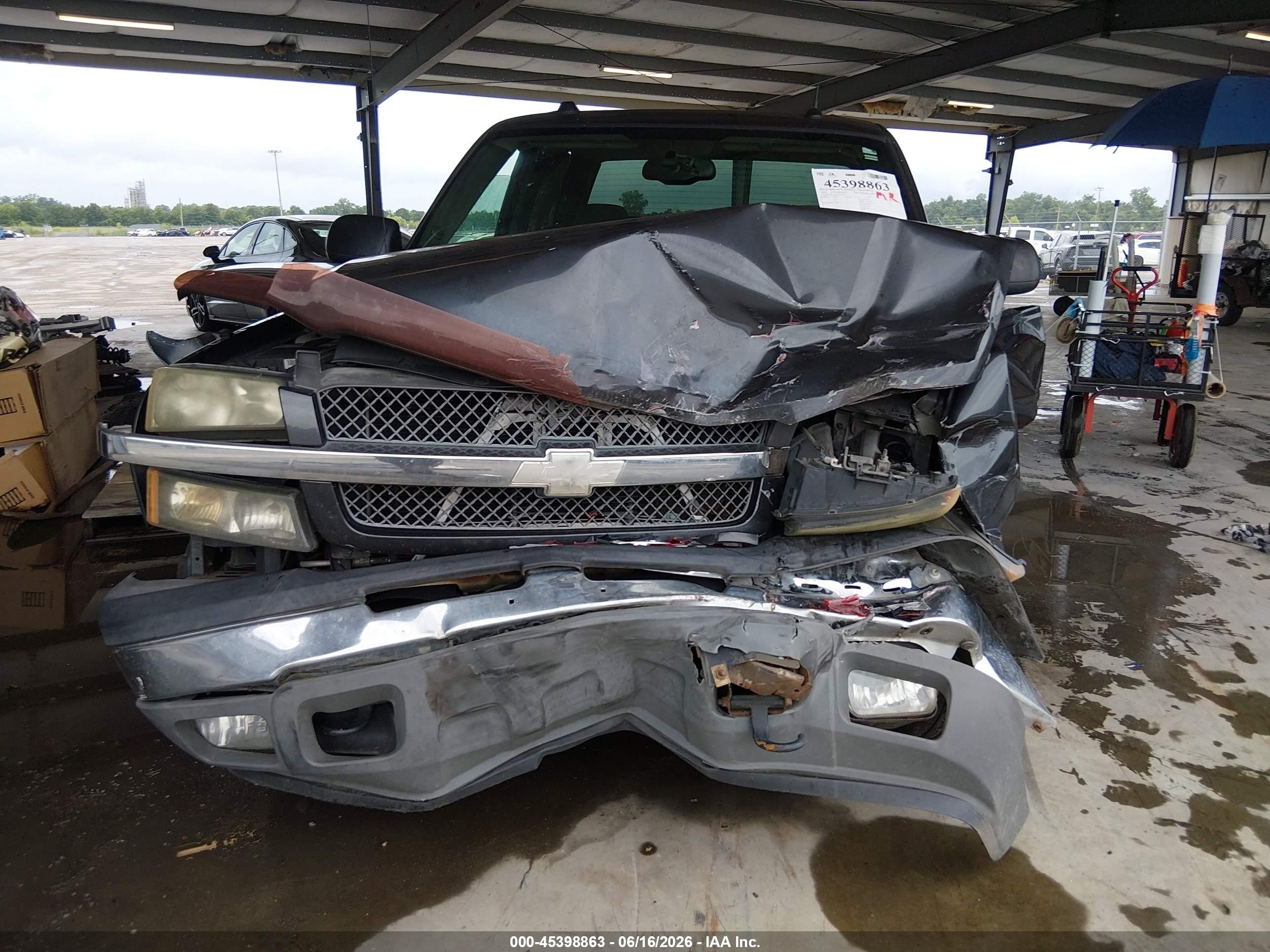 2005 Chevrolet Silverado 1500 Ls Gray vin: 2GCEC13TX51371249