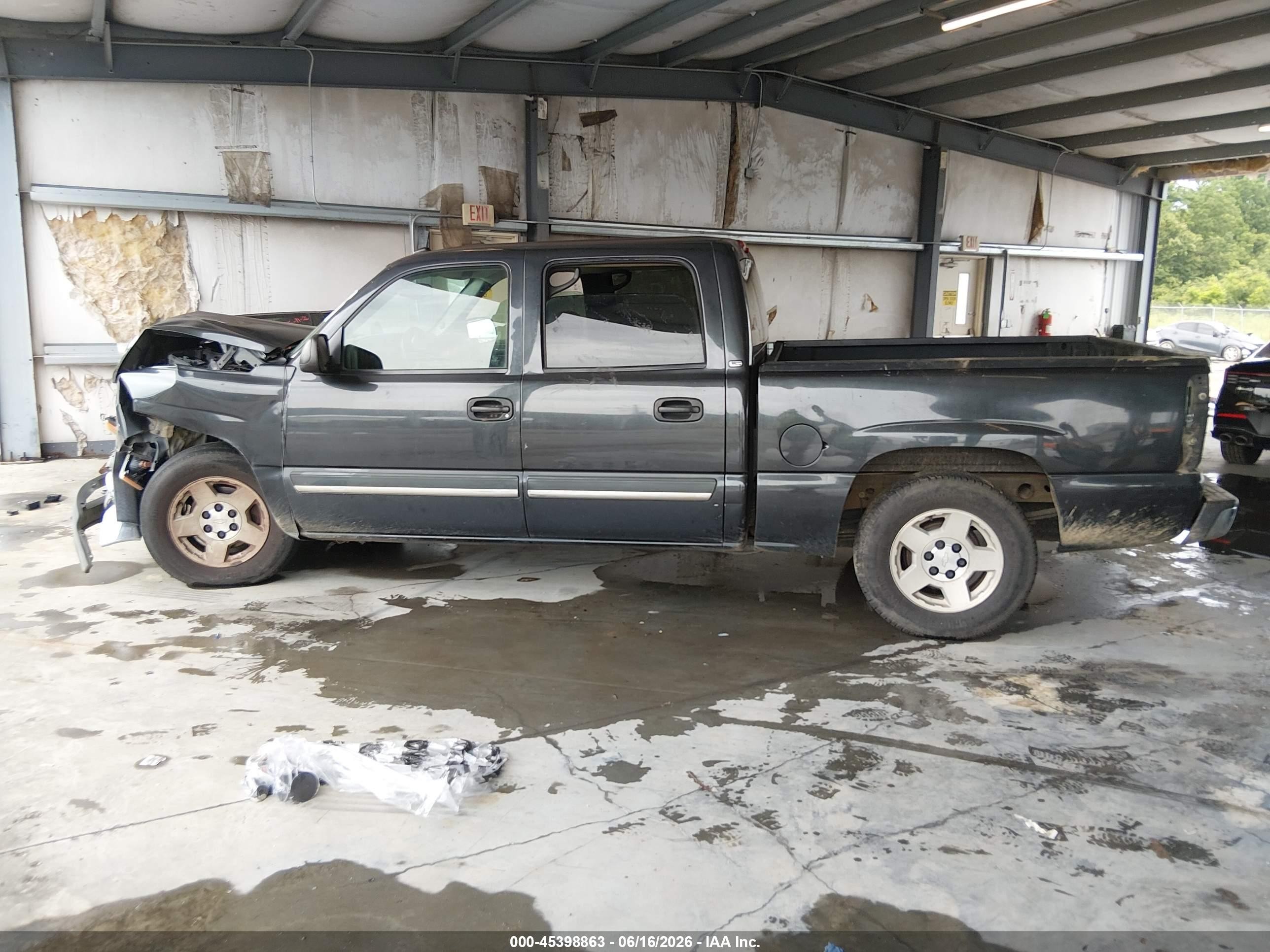 2005 Chevrolet Silverado 1500 Ls Gray vin: 2GCEC13TX51371249