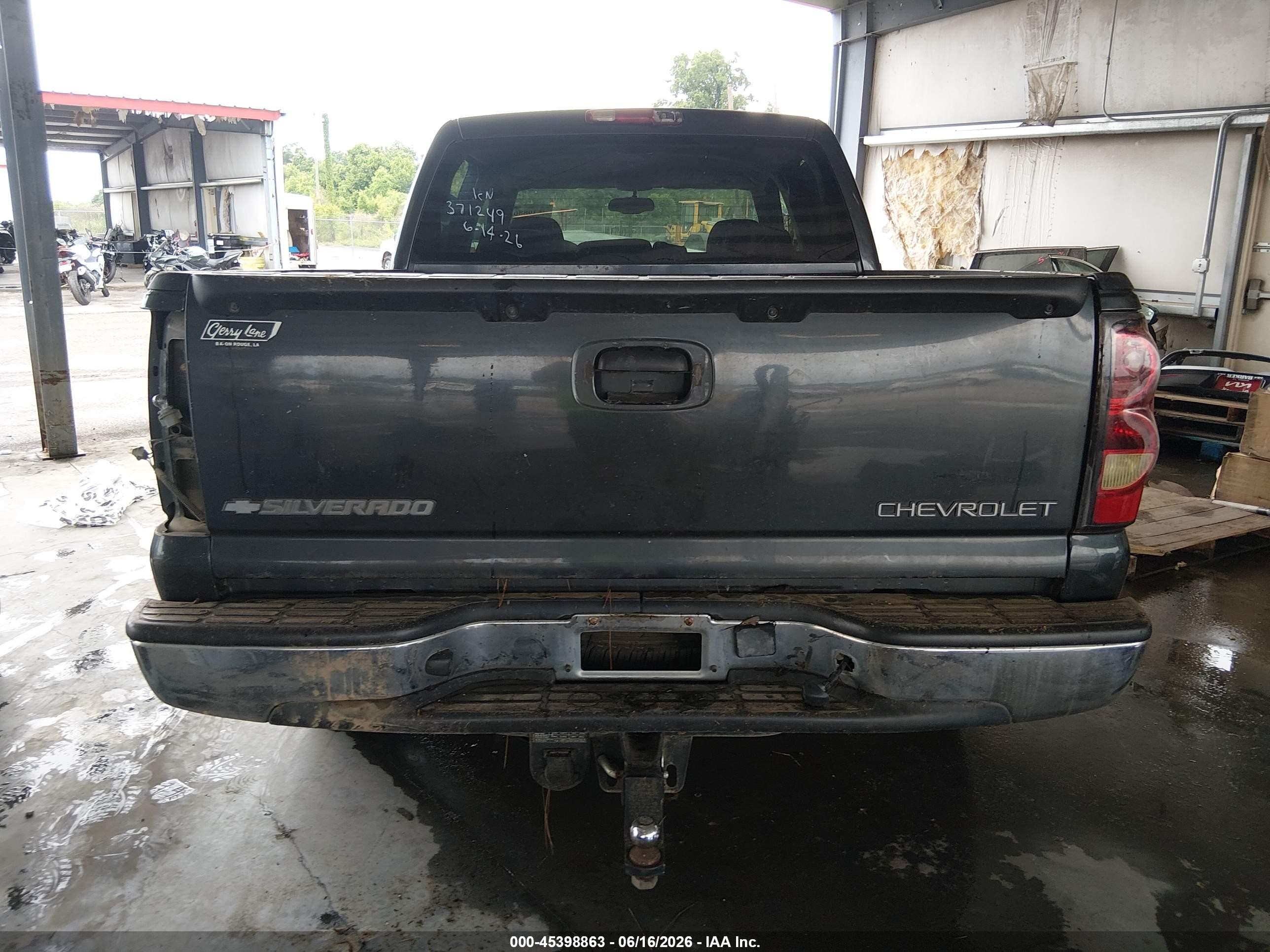 2005 Chevrolet Silverado 1500 Ls Gray vin: 2GCEC13TX51371249