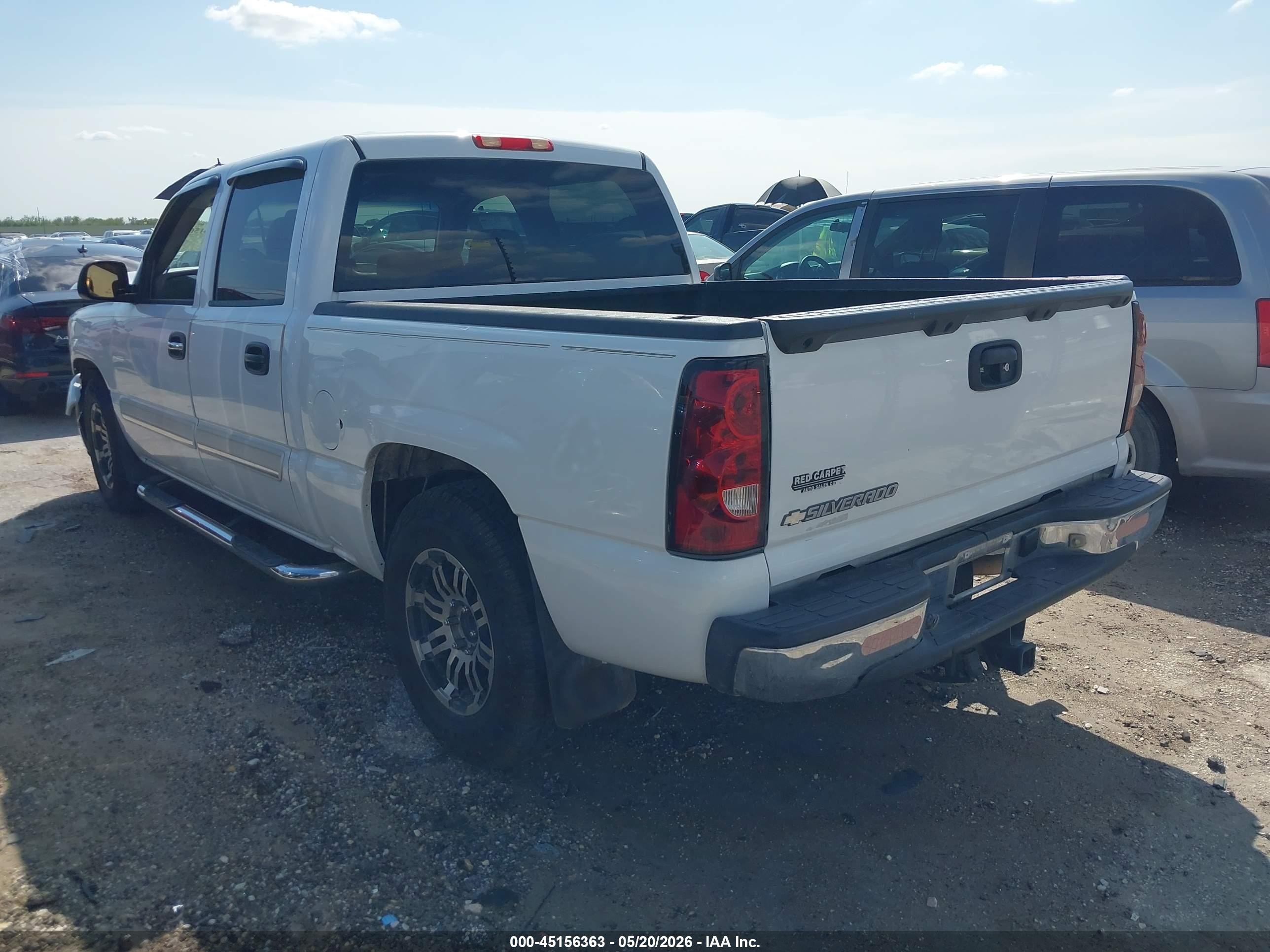 2006 Chevrolet Silverado 1500 Lt1 White vin: 2GCEC13TX61119809