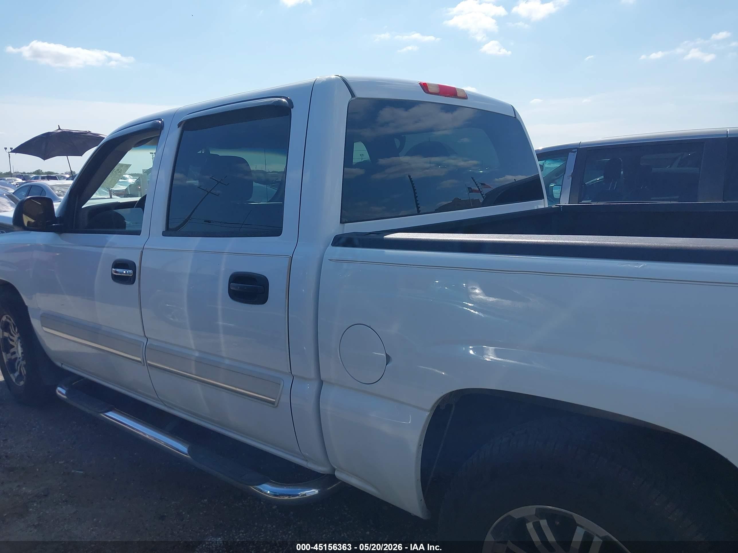 2006 Chevrolet Silverado 1500 Lt1 White vin: 2GCEC13TX61119809